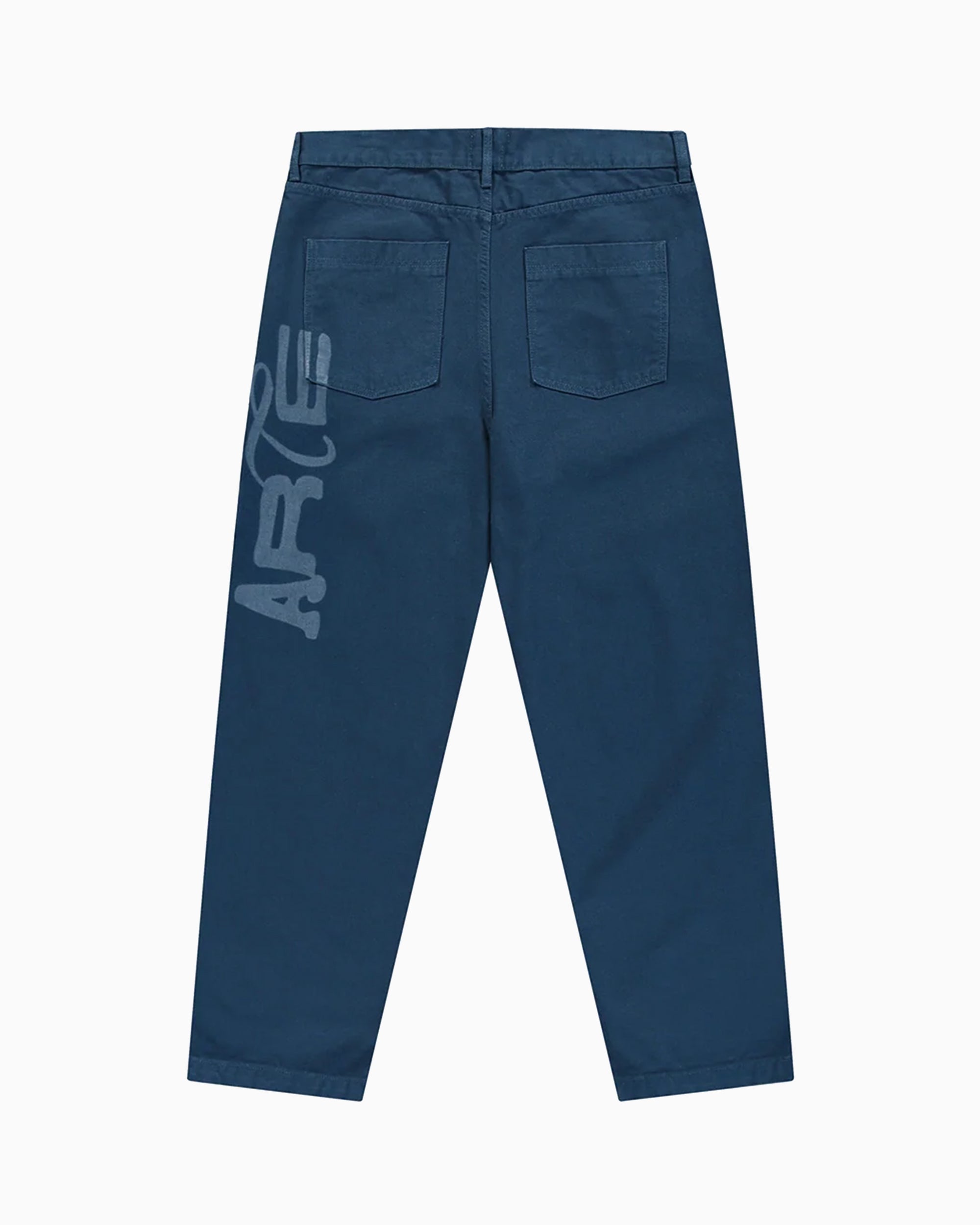 Jeans Arte Antwerp Stencil Uniform Logo Relaxed Men's Jeans - AW26-181P-Navy