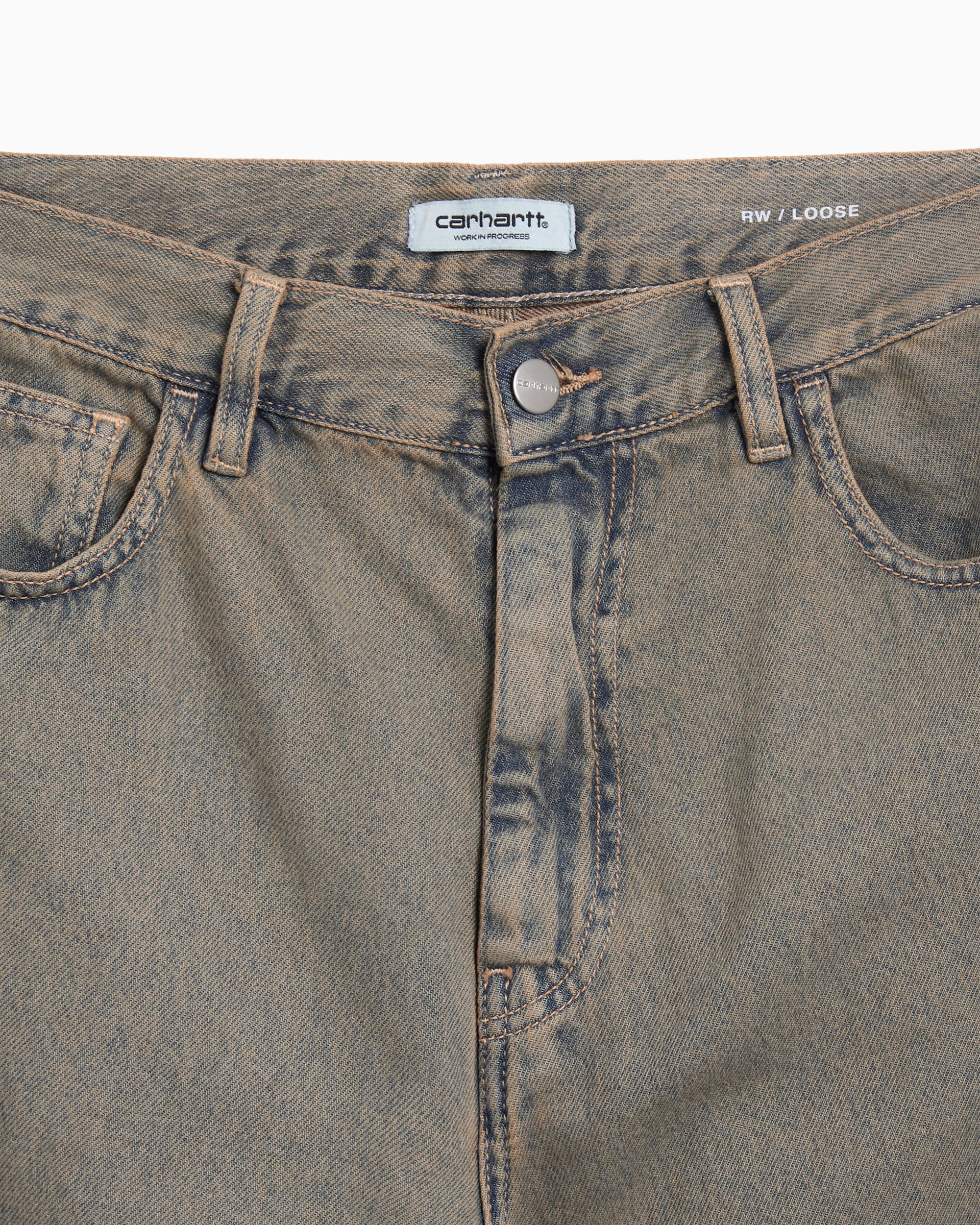 Jeans Carhartt WIP Brandon Women's Baggy Jeans - I035822-3FUGD