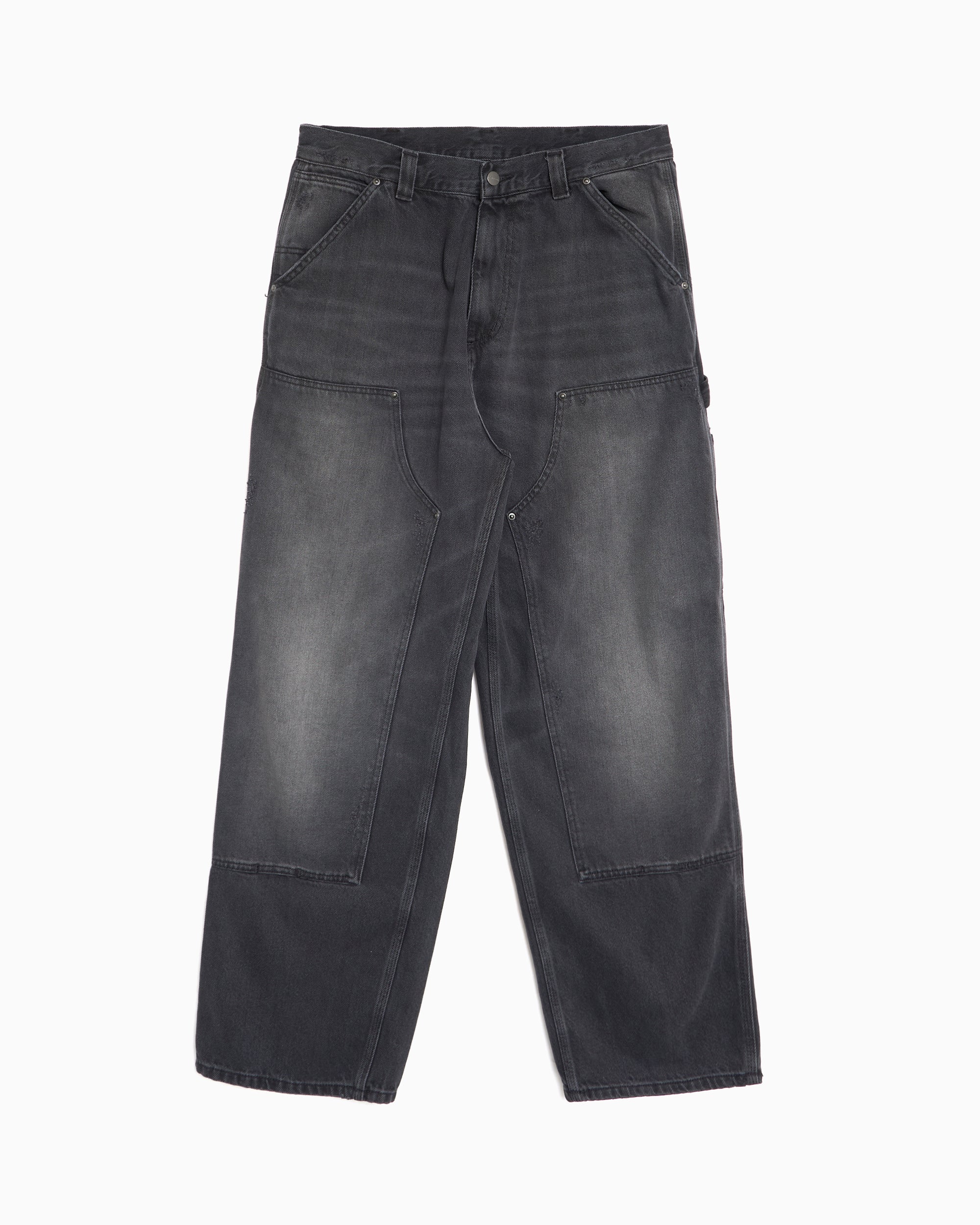 Jeans Carhartt WIP OG Double Knee Relaxed Men's Carpenter Jeans - I036273-89B7
