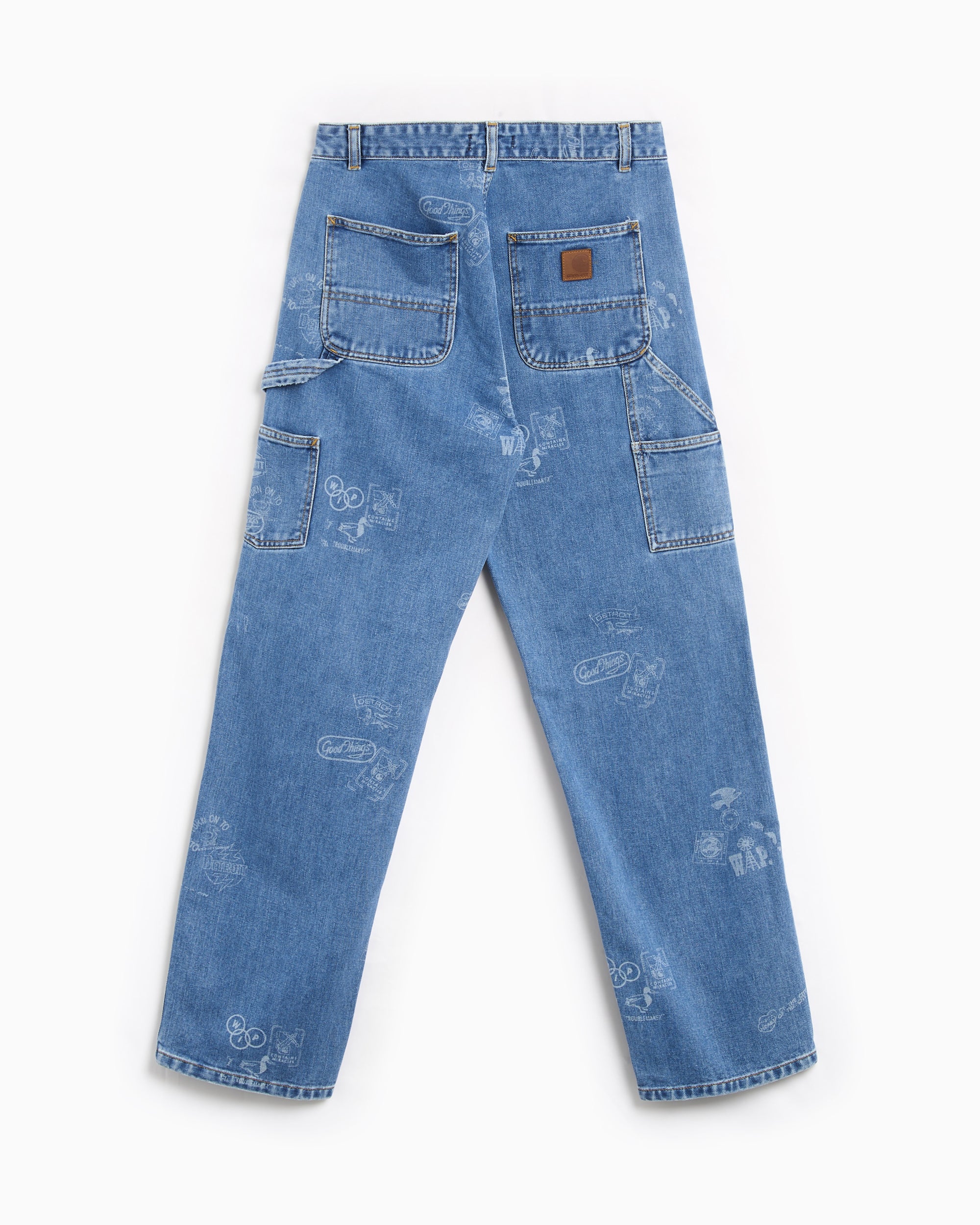 Jeans Carhartt WIP Stamp Women's Pants Women's Jeans - I033742-2LN35