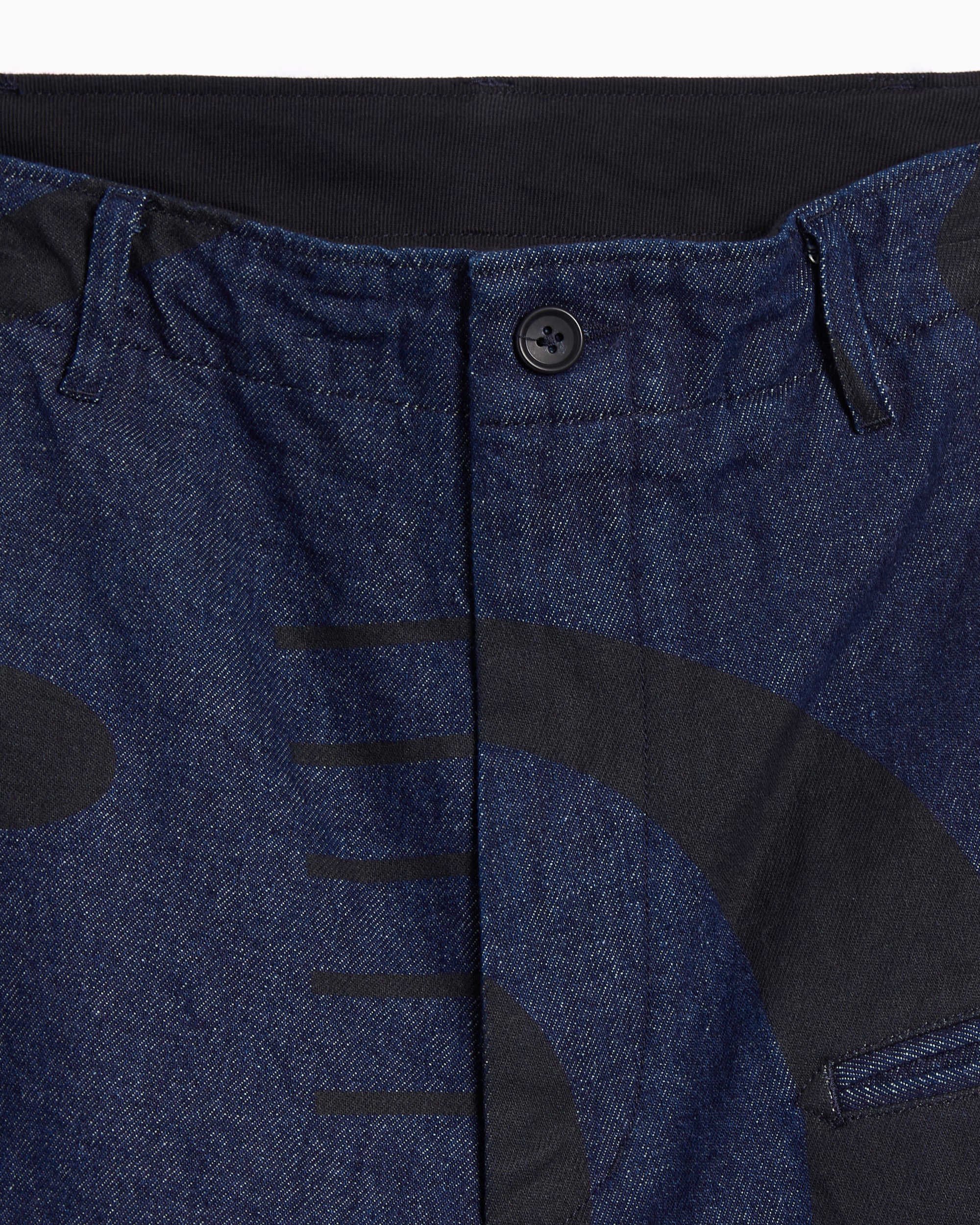 Jeans Engineered Garments Indigo Music Note Men's Chino Jeans - 25F1F040-CT291
