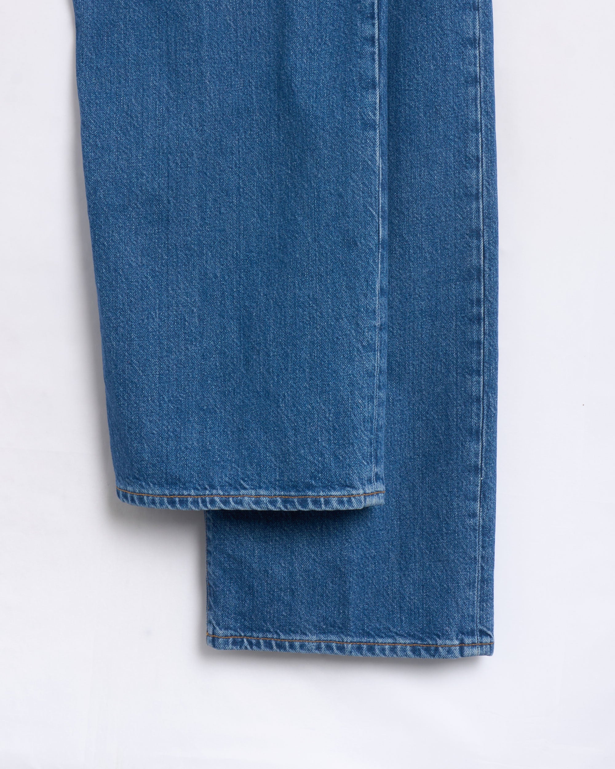 Jeans Lacoste Wide Fit Denim Pants Relaxed Women's Jeans - HF0206-00-36L