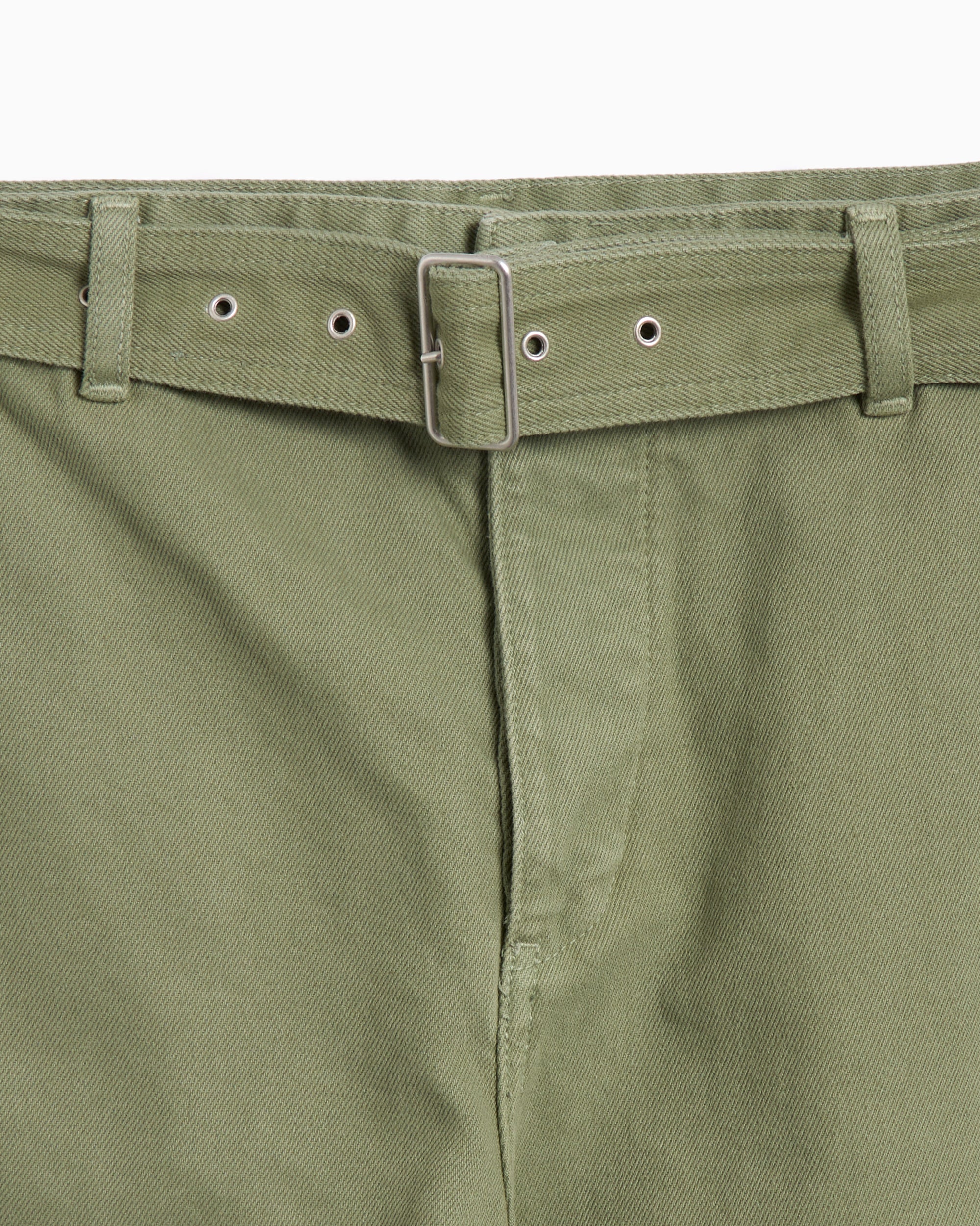 Jeans Maison Kitsuné Maison Kitsuné Belted Men's Denim Pants Relaxed Men's Cargo Jeans - OM01104WD4012-0077
