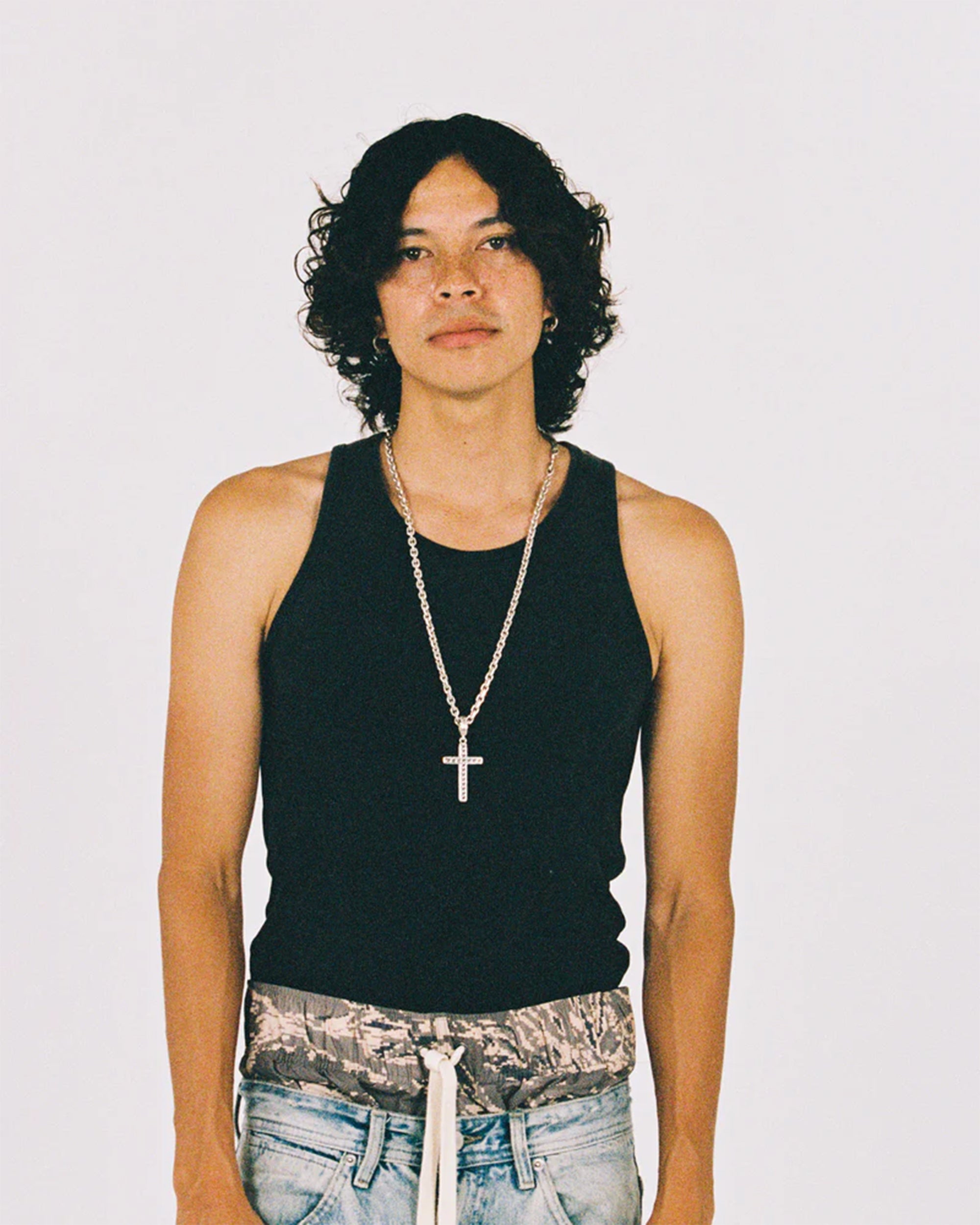 Jewelry TwoJeys Big Monogram Icon Cross Unisex Necklace - 314222001