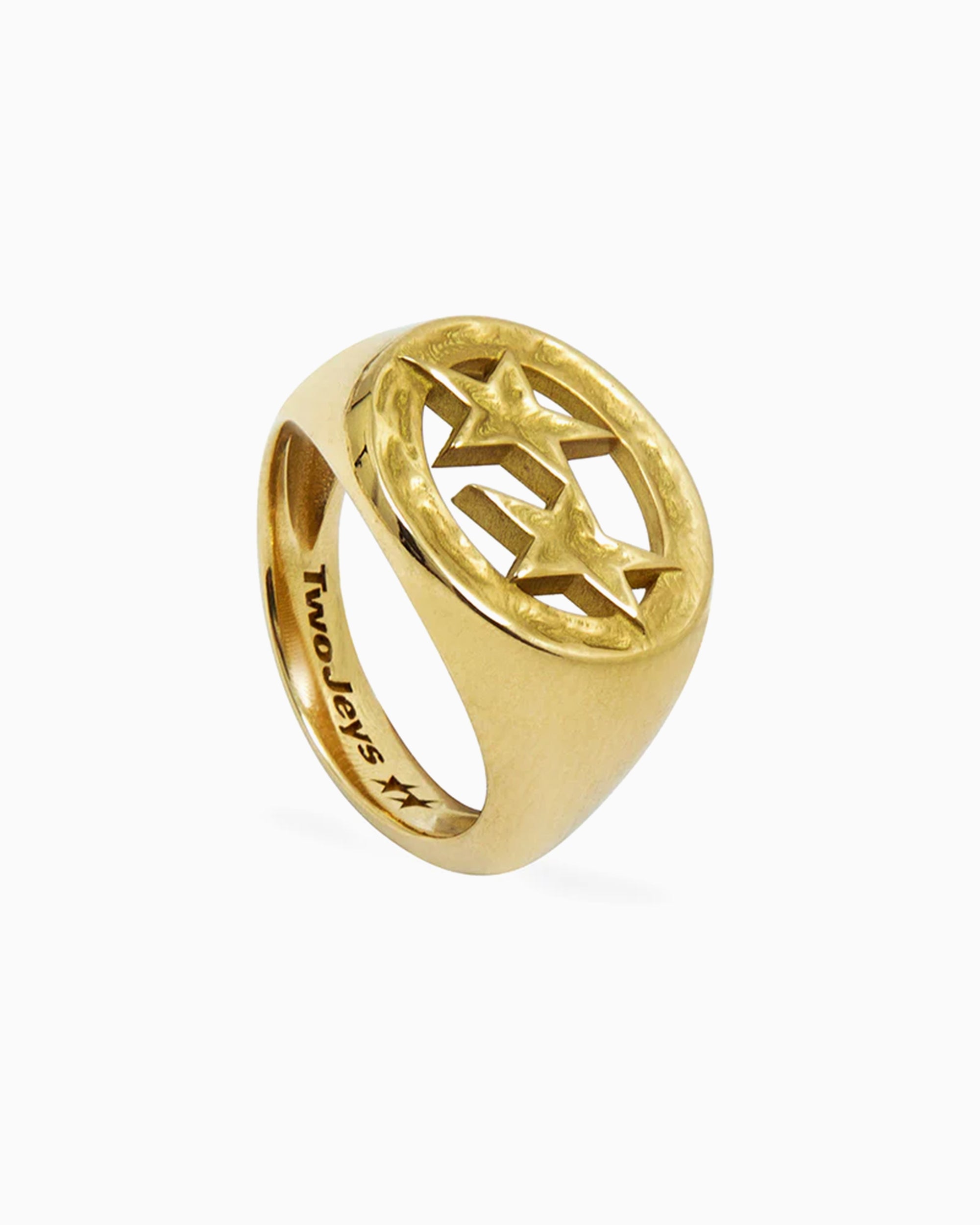 Jewelry TwoJeys Icon Superstar 18K Unisex Ring - 223628002