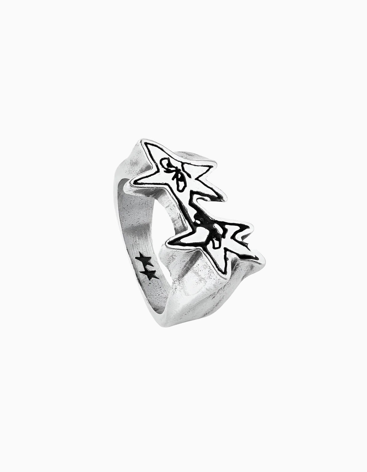Jewelry TwoJeys Sketchy Stars Unisex Ring - 319526001