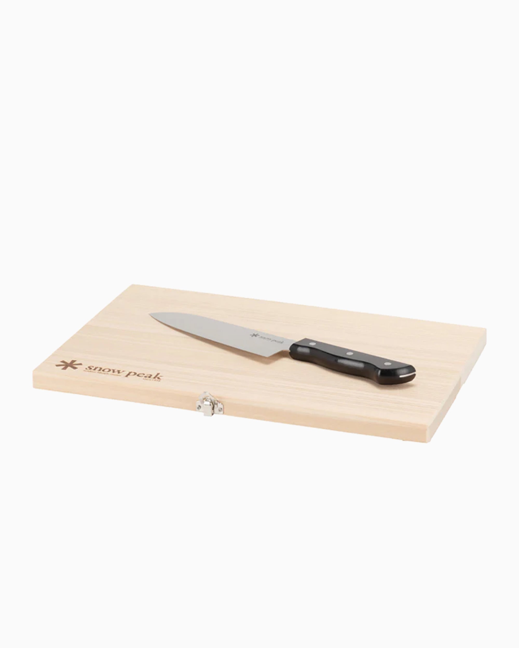 Outdoor accessories Snow Peak Kitchen Knife + Cutting Board - CS-208