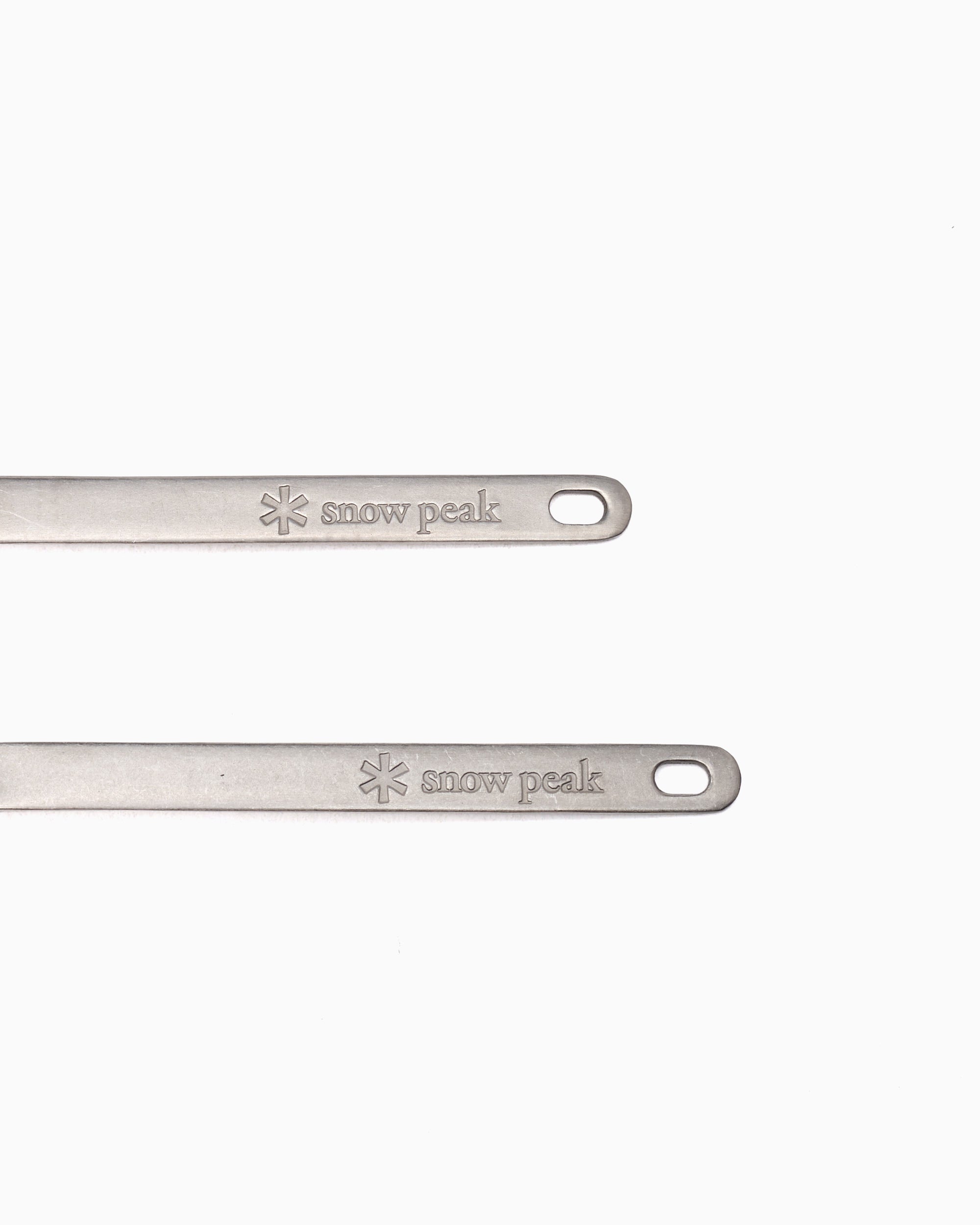 Outdoor accessories Snow Peak Titanium Fork & Spoon Set - SCT-002