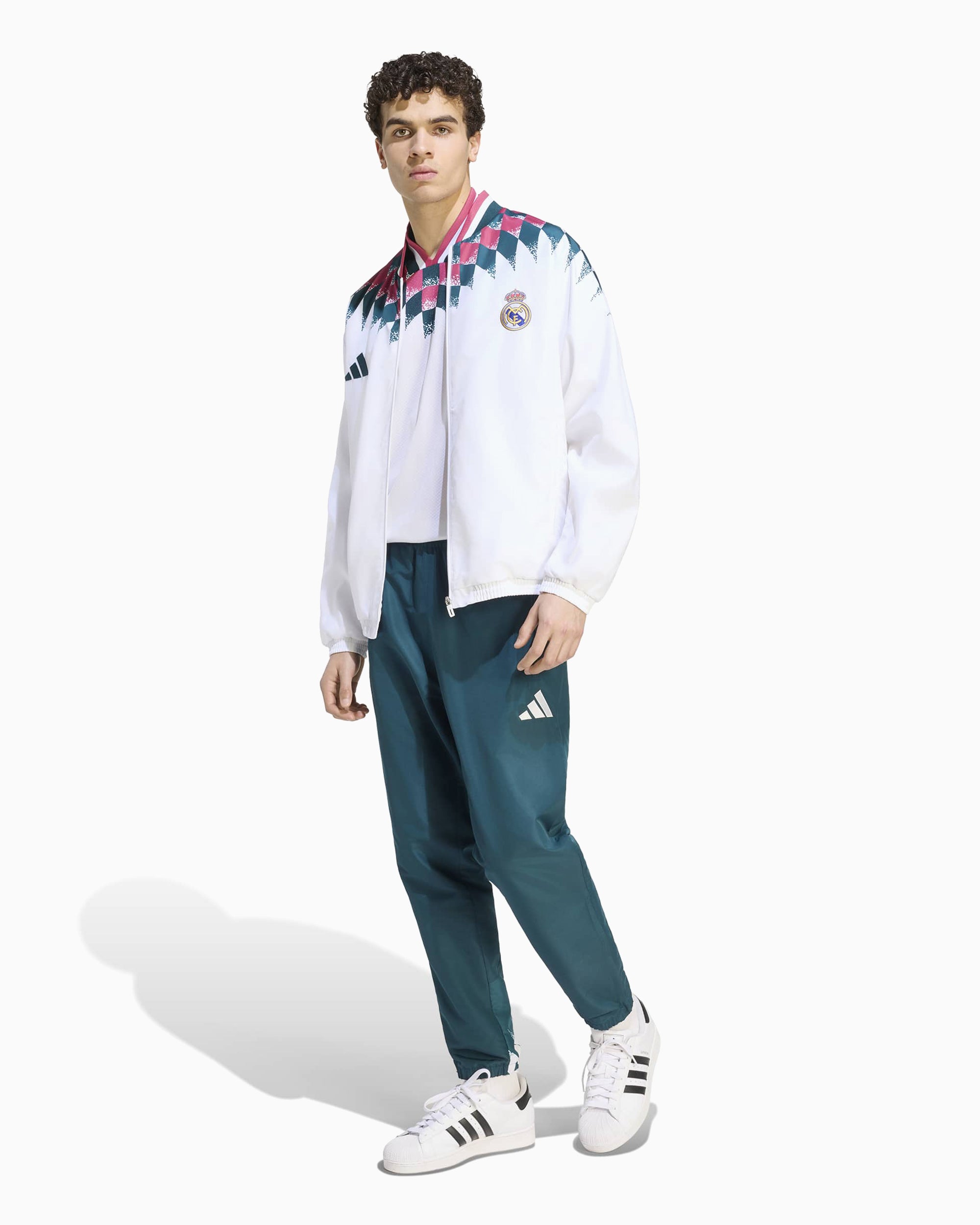 Track Pants Relaxed adidas Originals Real Madrid C.F. Stadium para hom