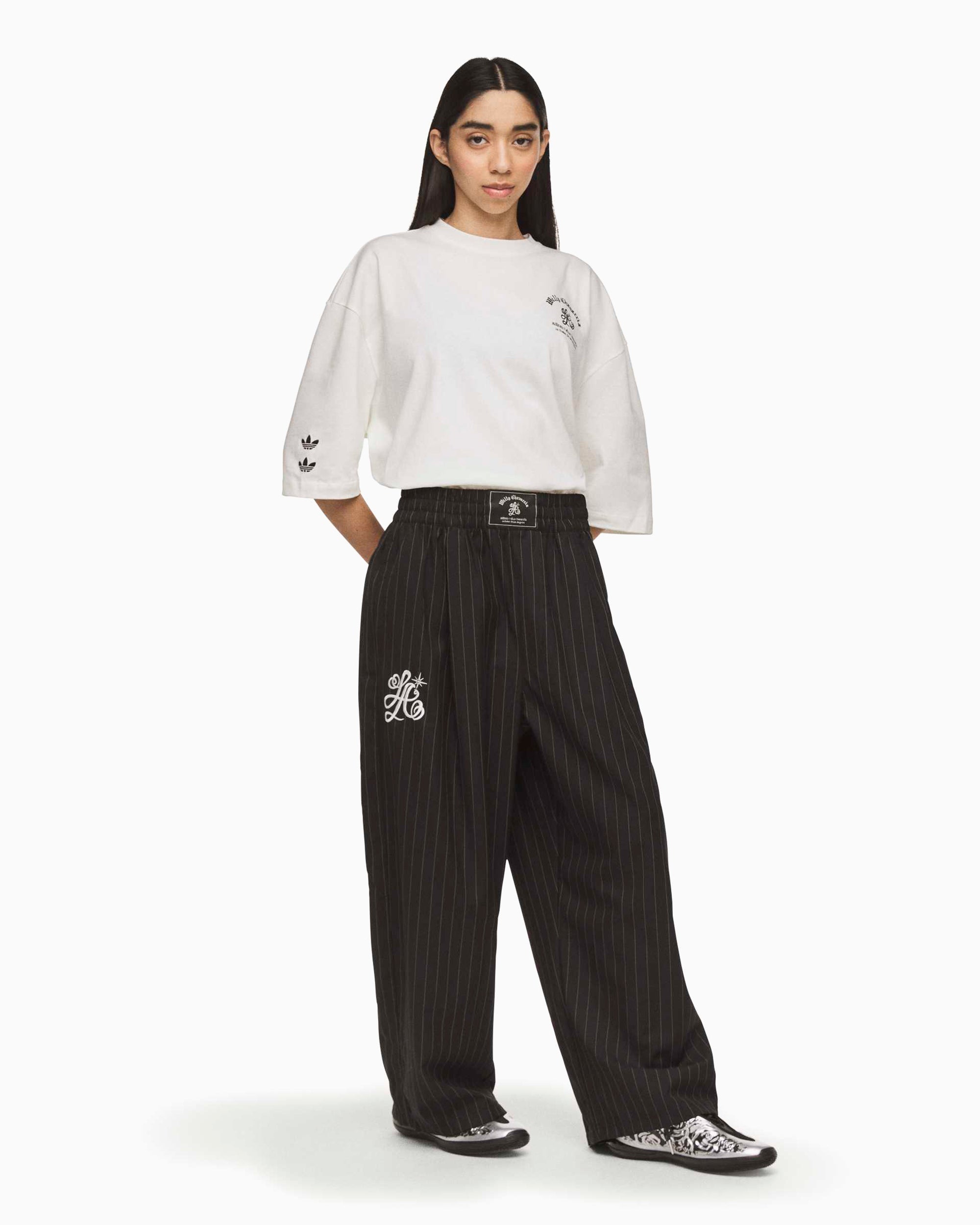 Track Pants Relaxed adidas Originals x Willy Chavarria Pinstripe para