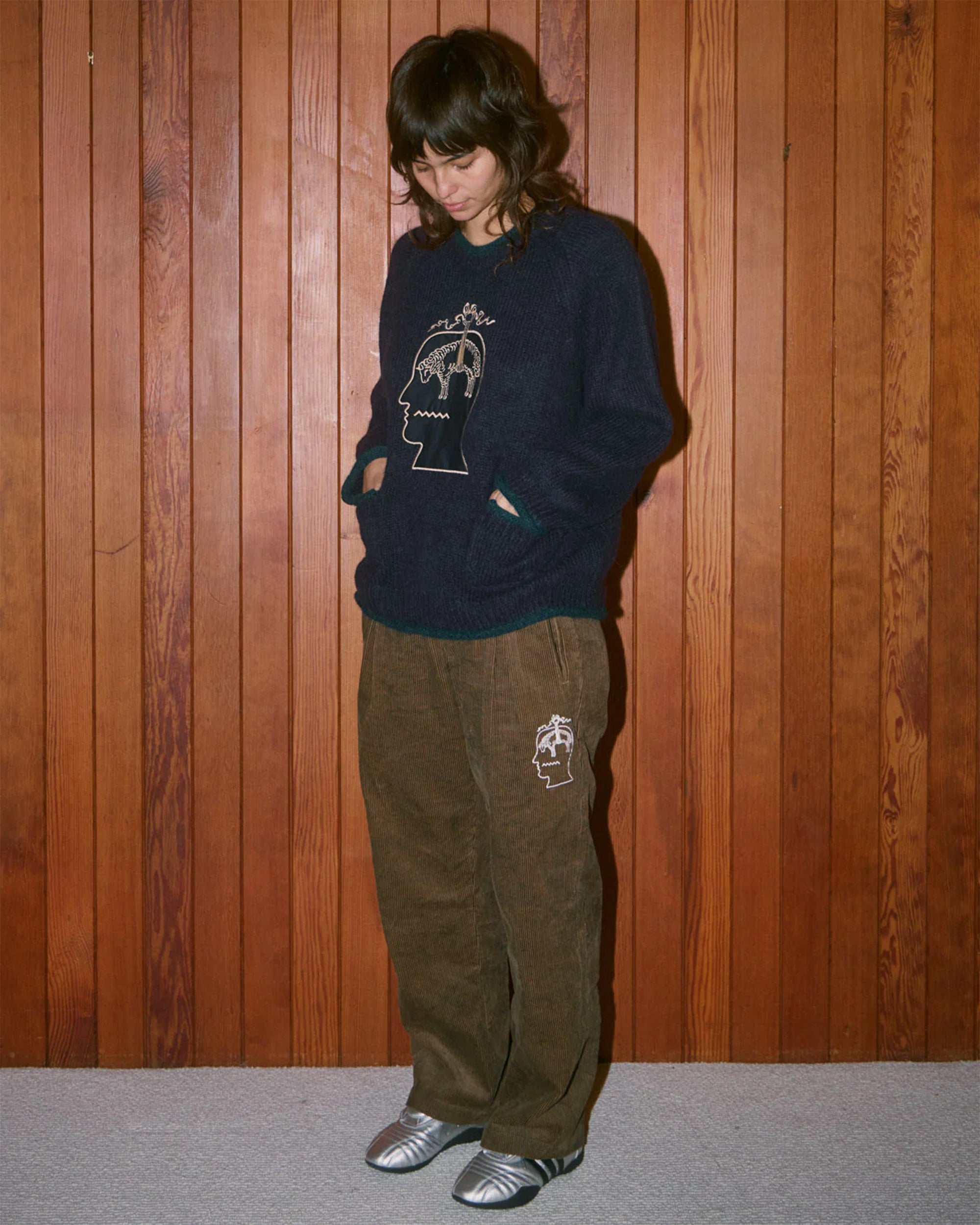 Pants Brain Dead x Brooks Brothers California Relaxed Men's Chino Pants - BDP26B13005029BR01