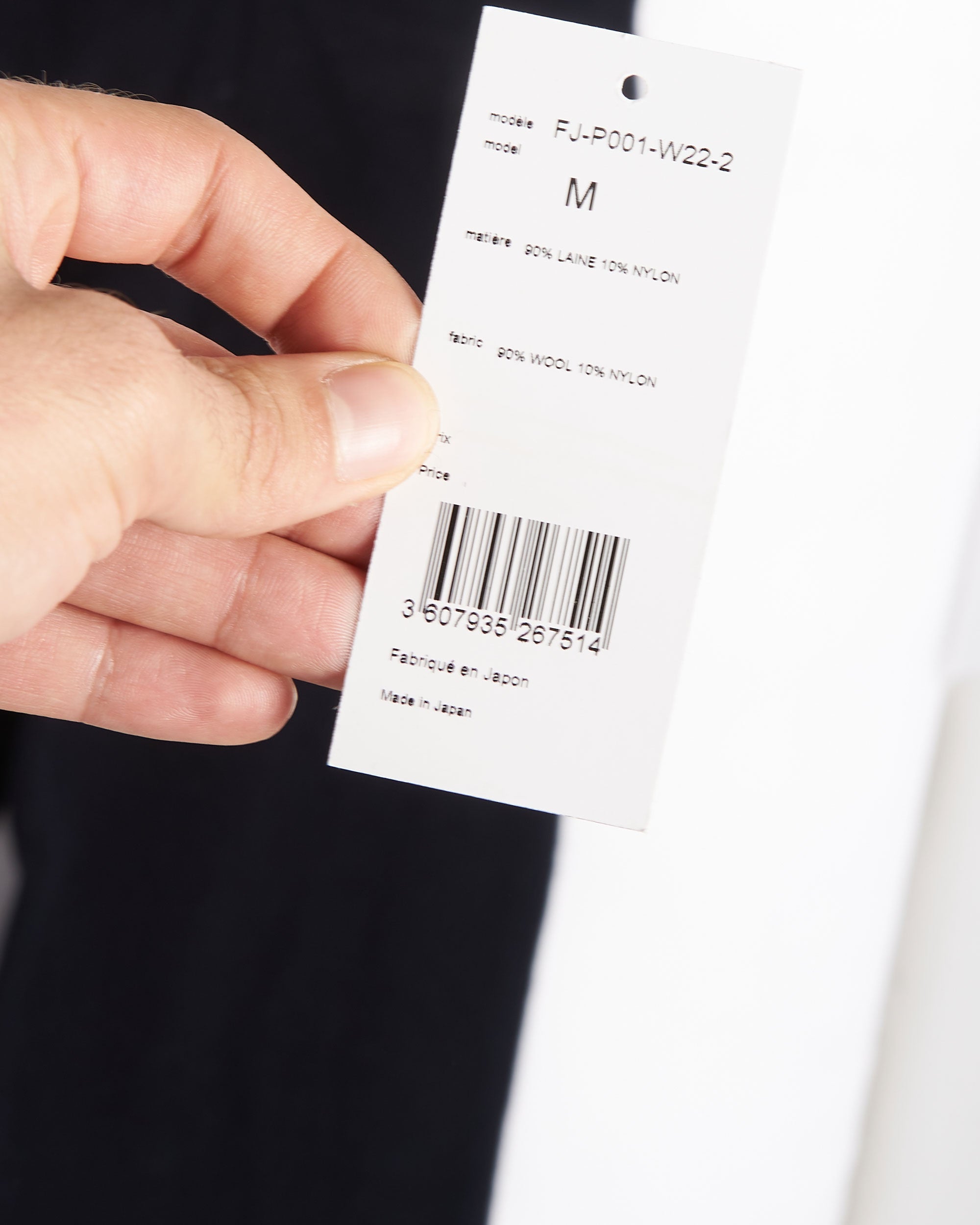 Pants Comme Des Garçons Shirt Men's Woven Pants Men's Pants - FJ-P001-W22-2