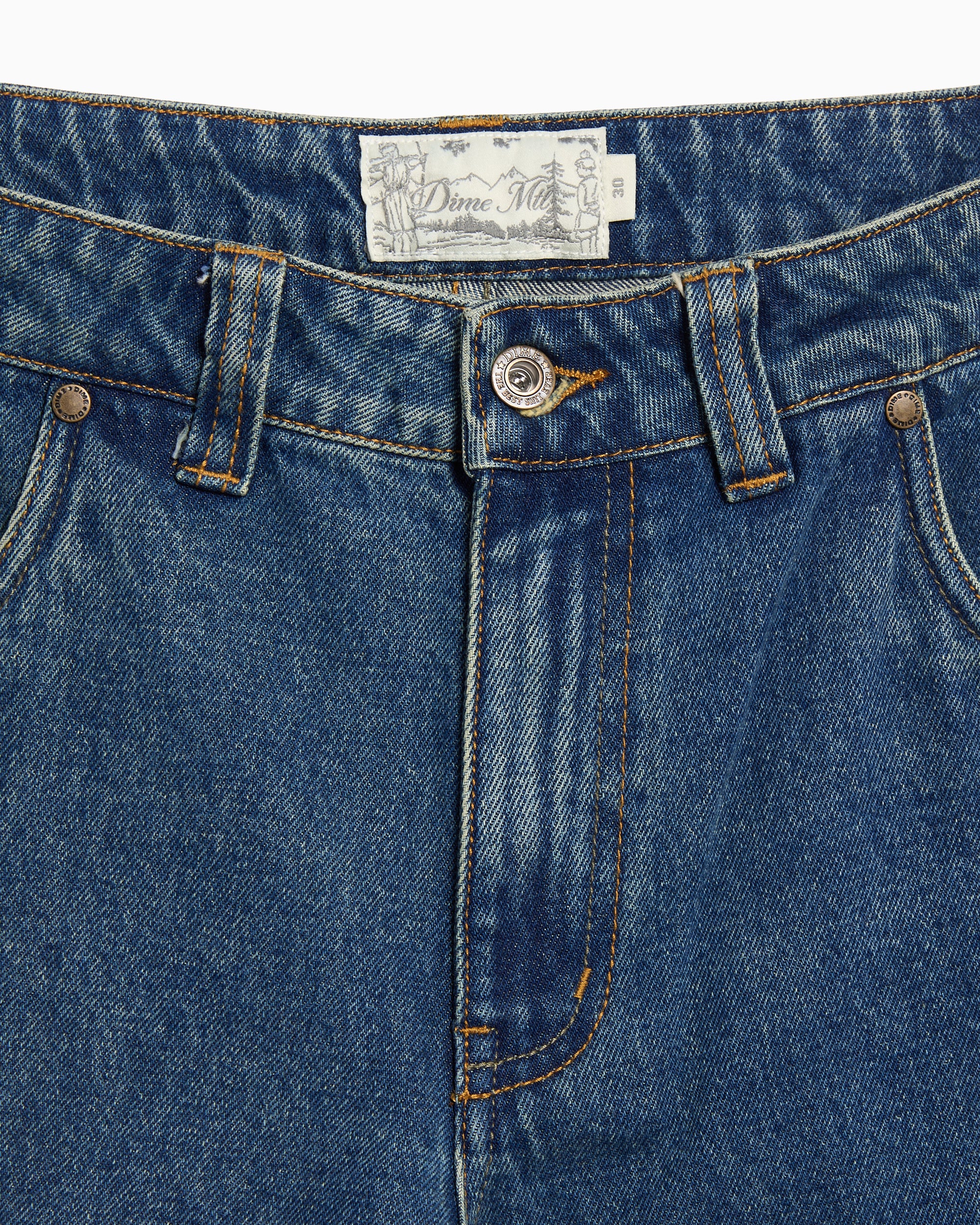 Pants Dime MTL Classic Denim  Men's Baggy Pants - DIMESP2512IND