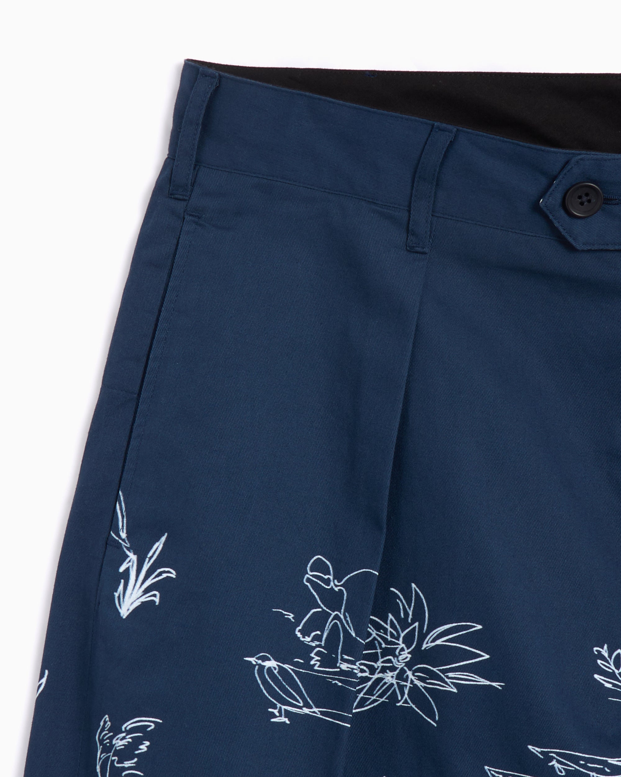 Pants Engineered Garments Carlyle Men's Pants Relaxed Men's Baggy Pants - 25S1F012-CT285