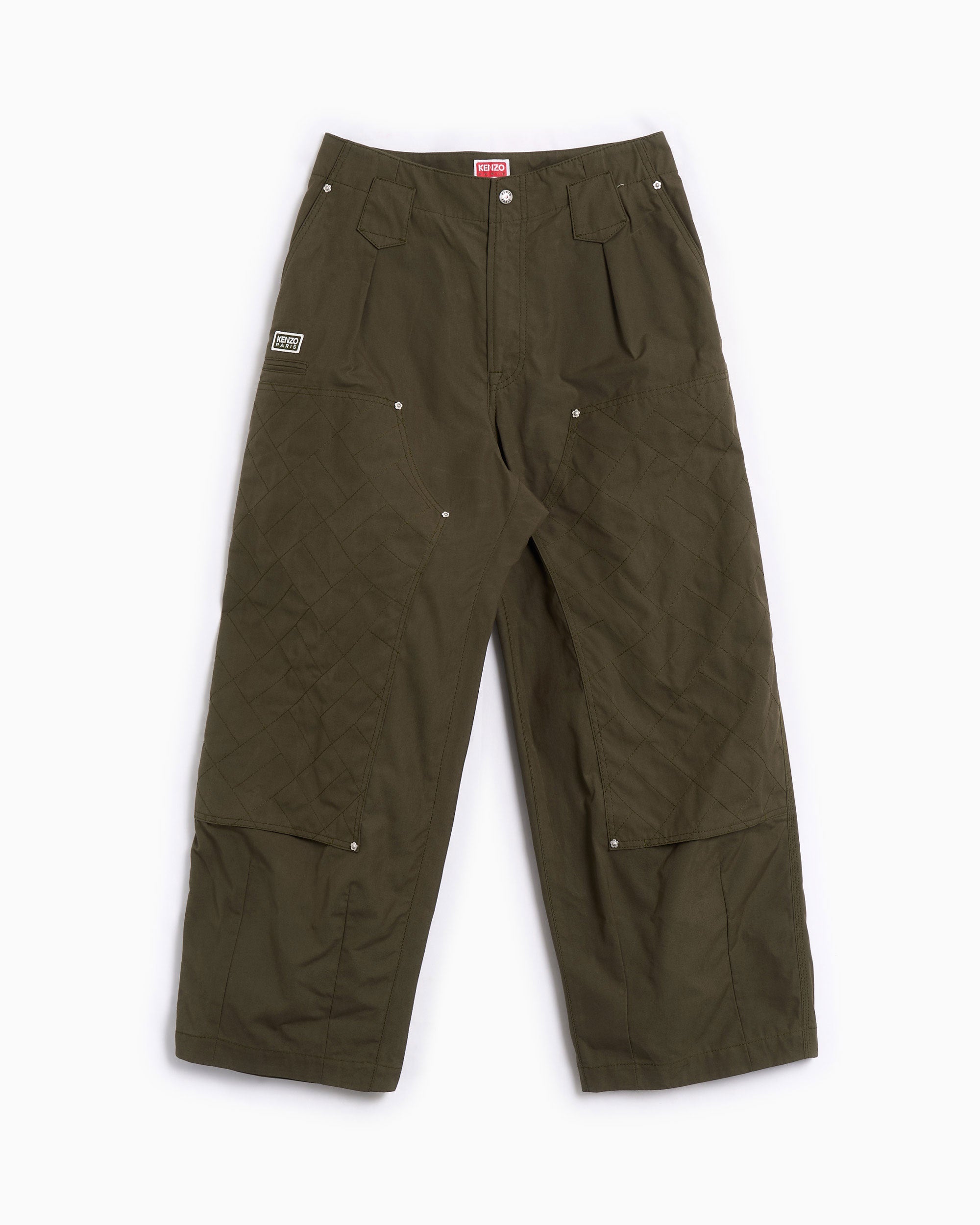 Pants Kenzo Weave Double Knee Relaxed Men's Pants - FF65PA2469HD-51