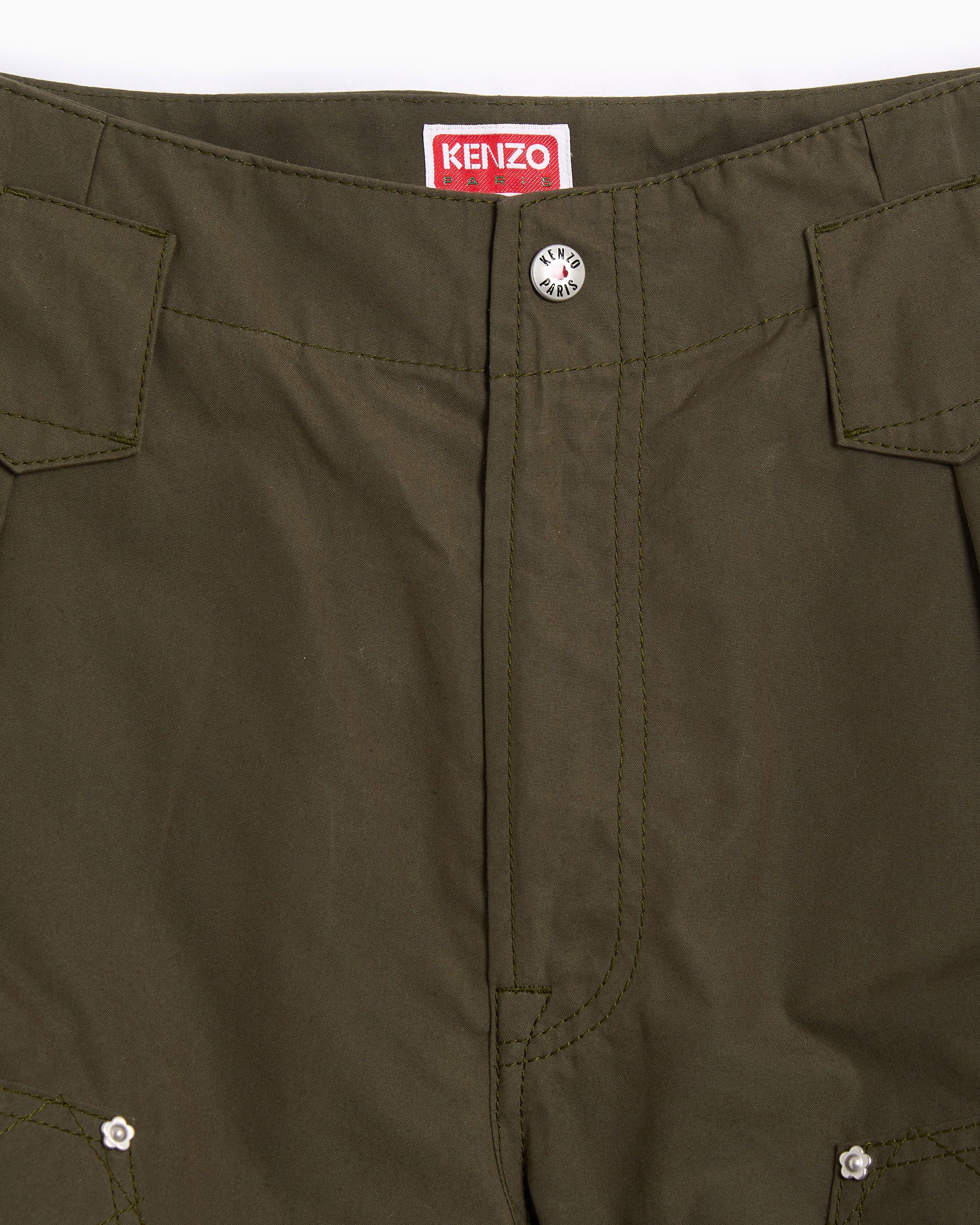 Pants Kenzo Weave Double Knee Relaxed Men's Pants - FF65PA2469HD-51
