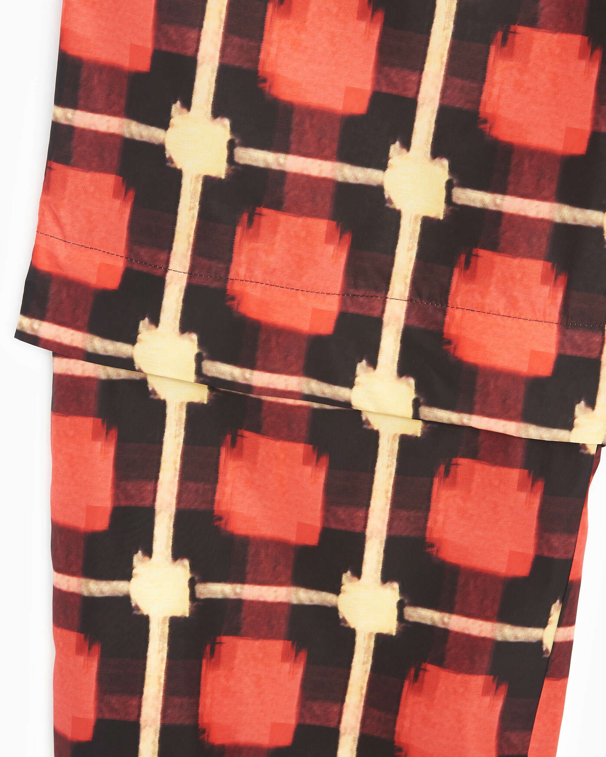 Pants Marcelo Burlon Logo Check Nylon Men's Jogger Pants Men's Pants - CMCA168S21FAB0012518