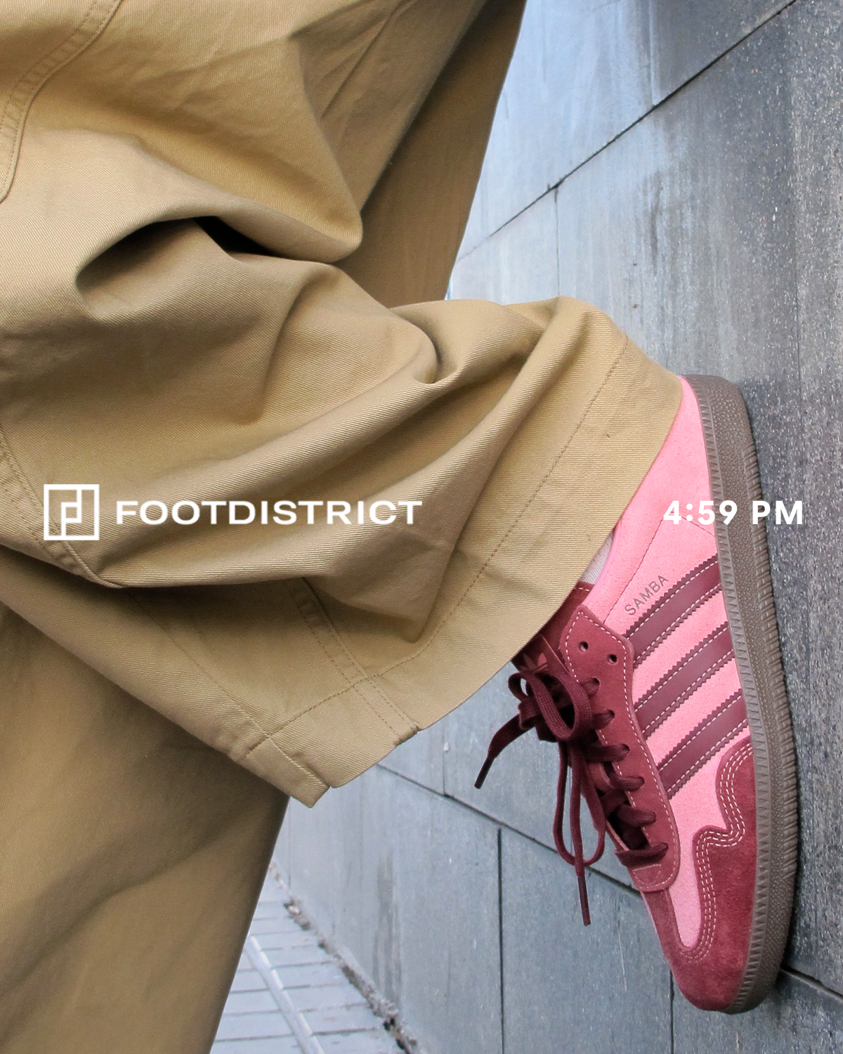 Pants Needles H.D. Relaxed Men's Baggy Pants - RW238-A-Khaki