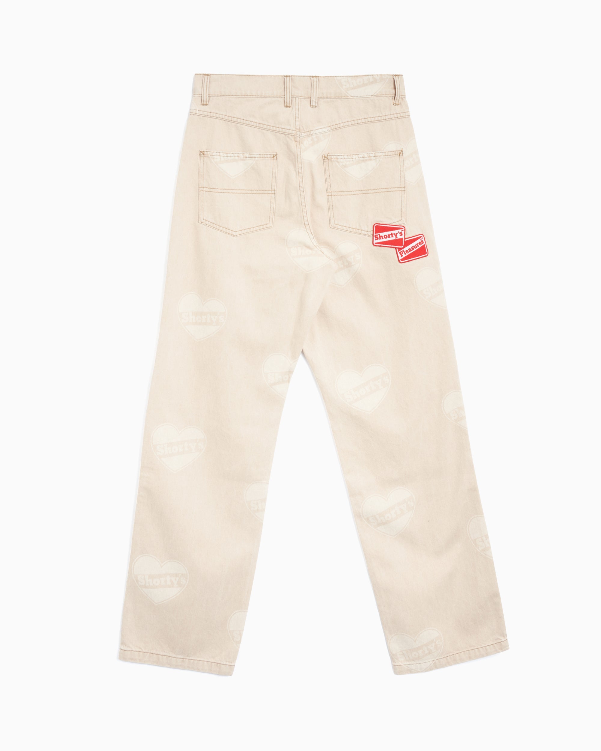 Pants Pleasures x Shortys Heart Ultra Men's Work Pants Men's Pants - P24F011-BEIGE