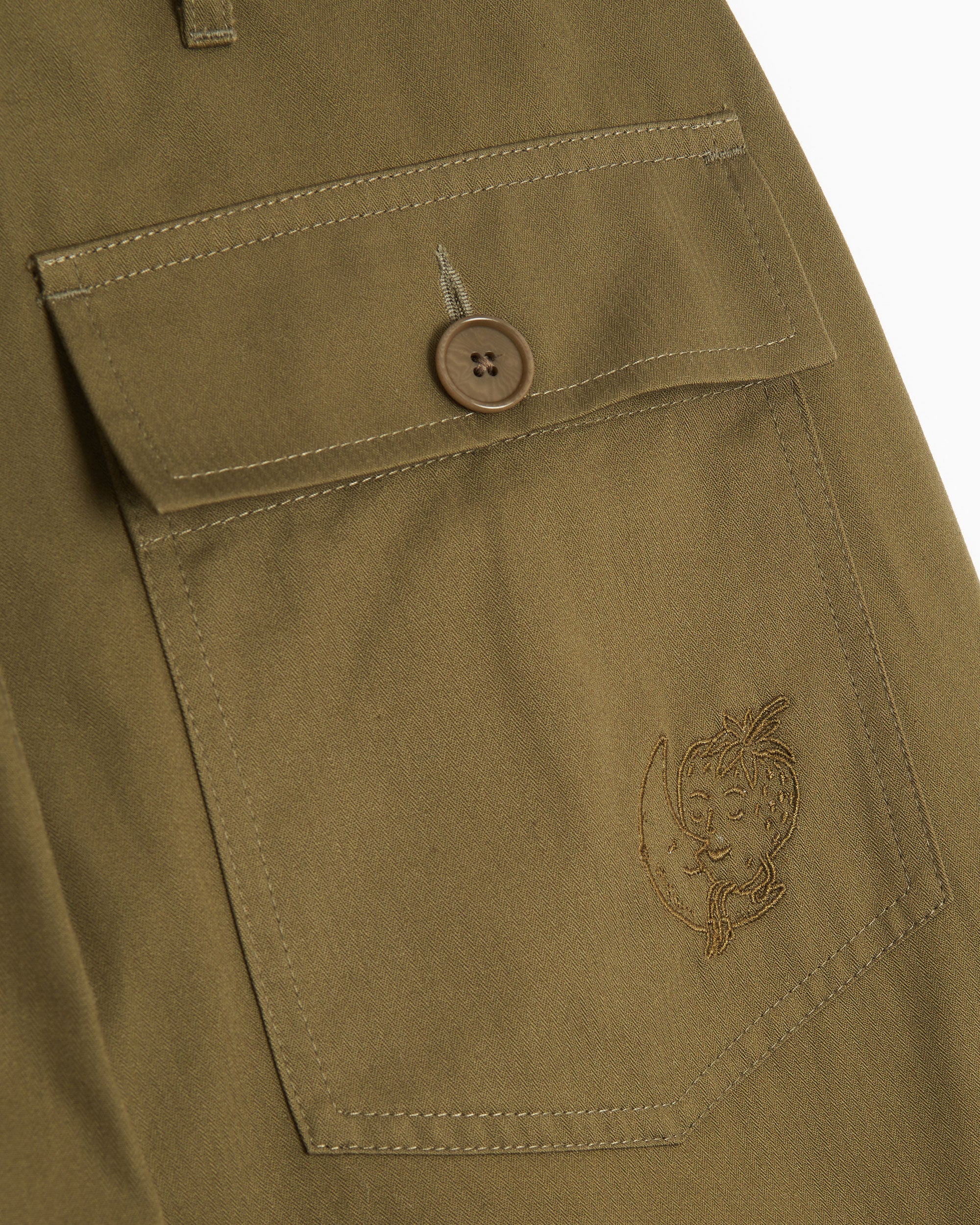 Pants Sky High Farm Workwear Samira Nasr Military Unisex Woven Pants Unisex Pants - SHF04P311-1
