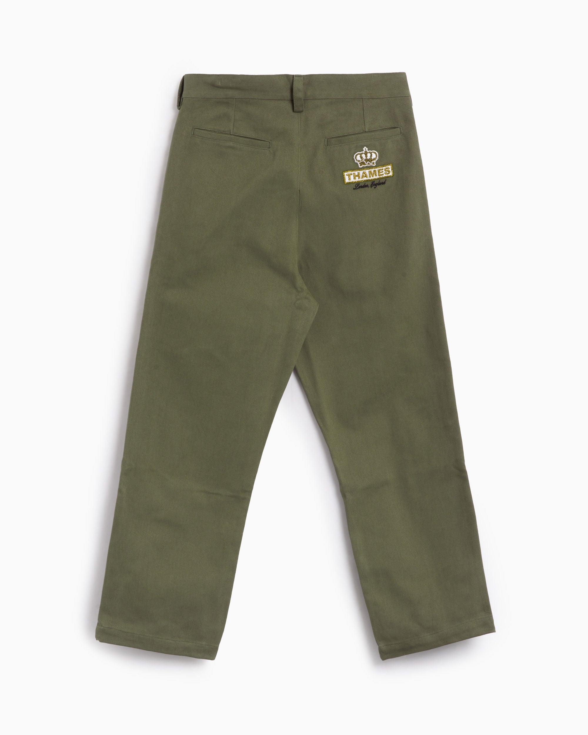 Pants THAMES MMXX. THAMES MMXX. Steeplechasers Moss Men's Pants Men's Pants - MMXX0722TRSMOS012