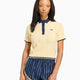Polo Slim adidas Originals Cable Knit Cali para mulher