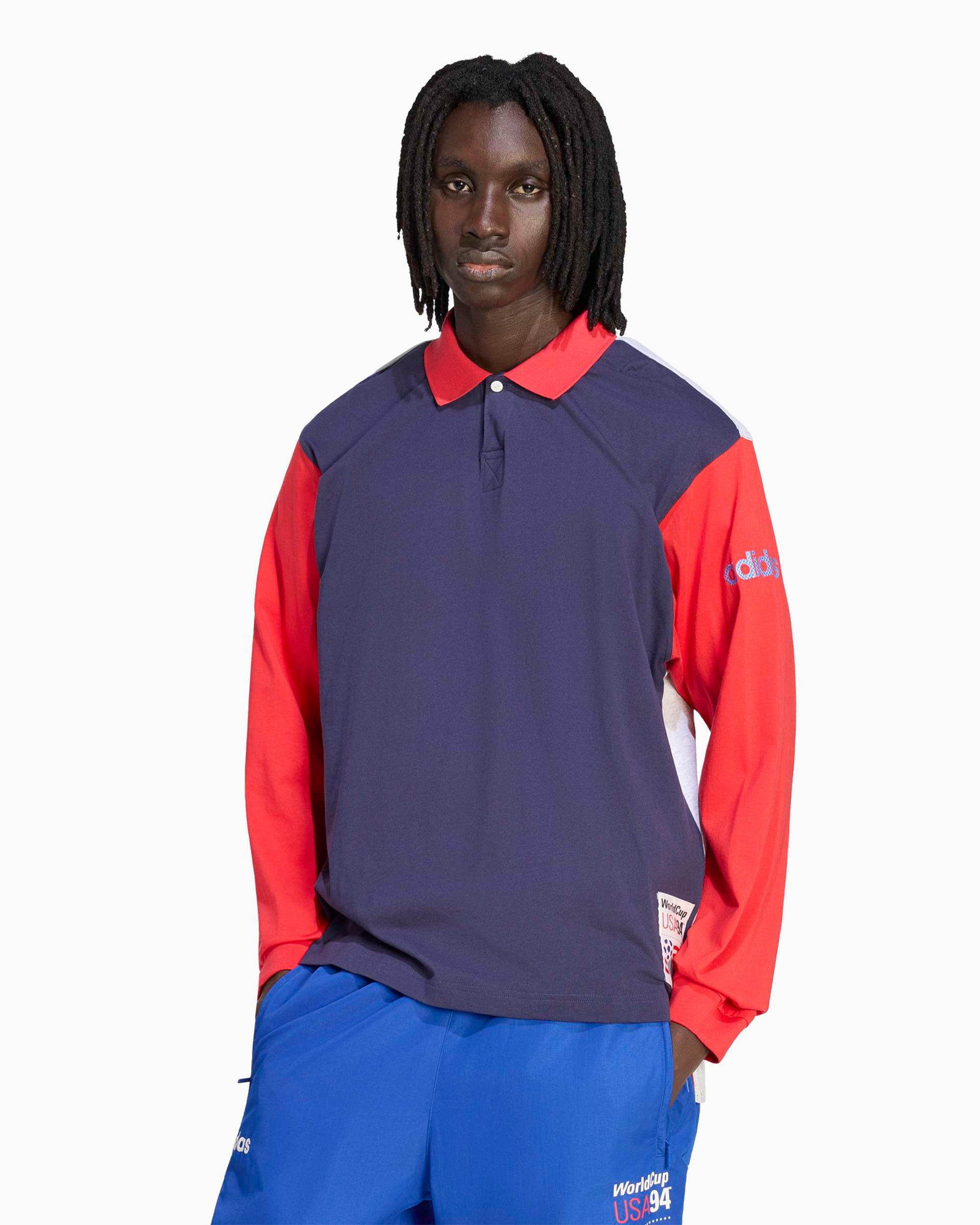 Polo com gráfico adidas Originals World Cup USA94 para homem