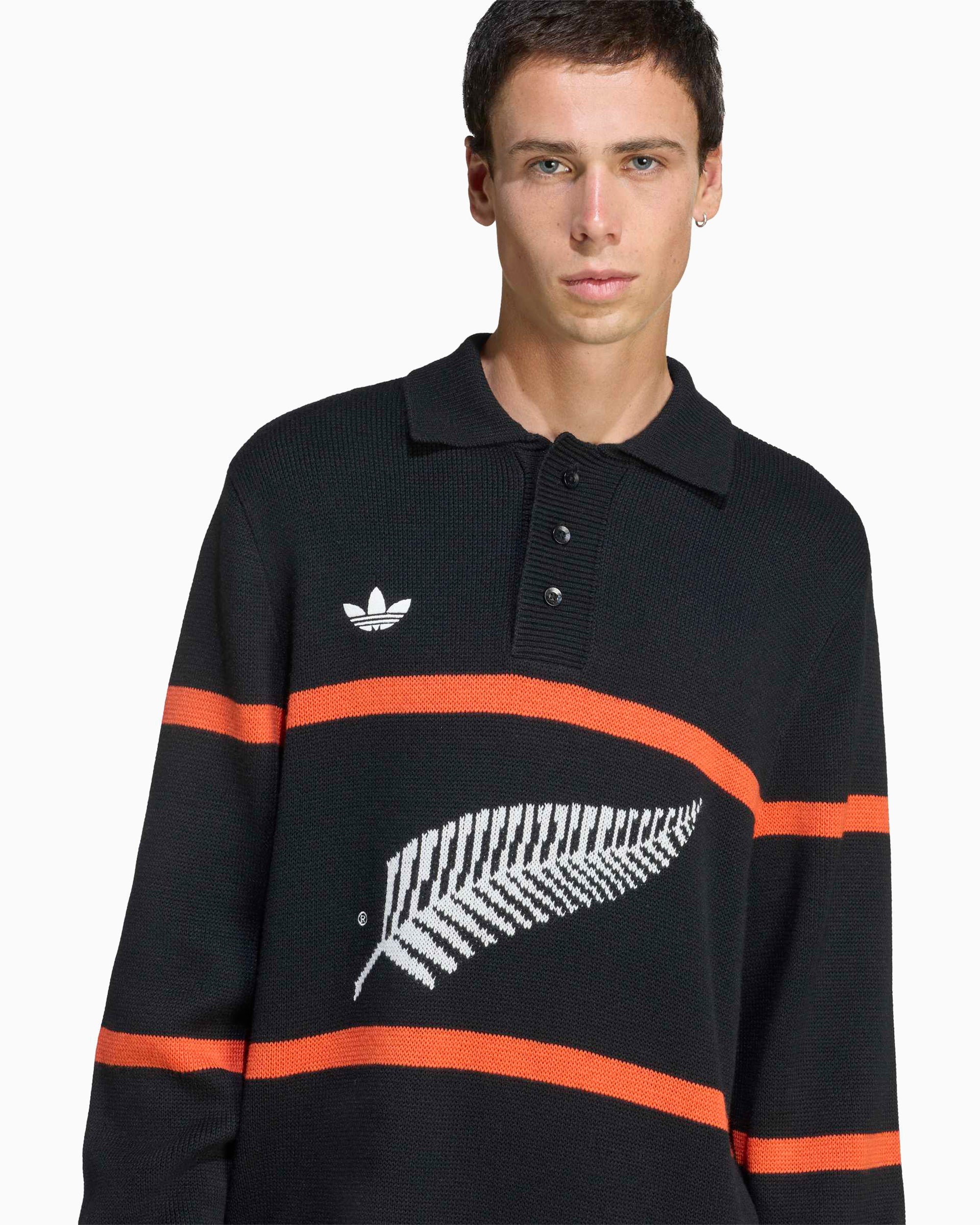 Polo shirts adidas Originals x All Blacks Graphic Relaxed Men's Polo Shirt - KG4640