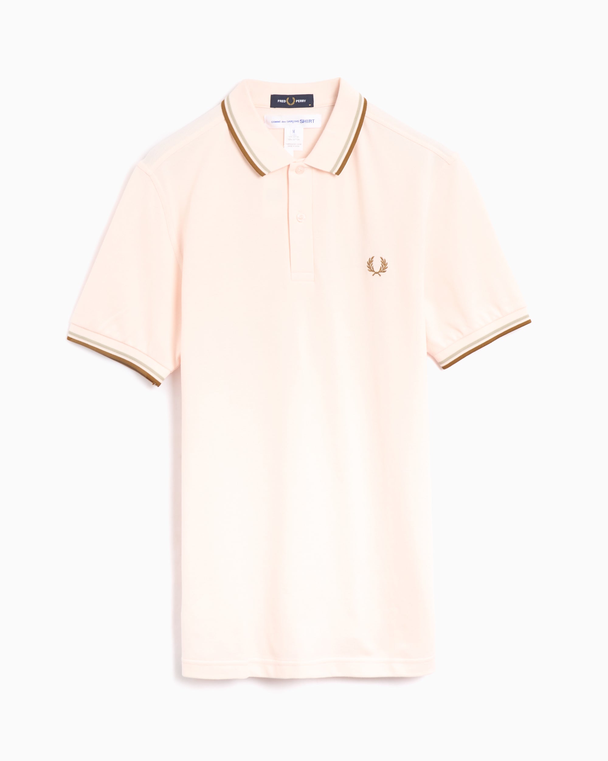 Polo Comme Des Garçons Shirt x Fred Perry Freedom Is Energy para homem