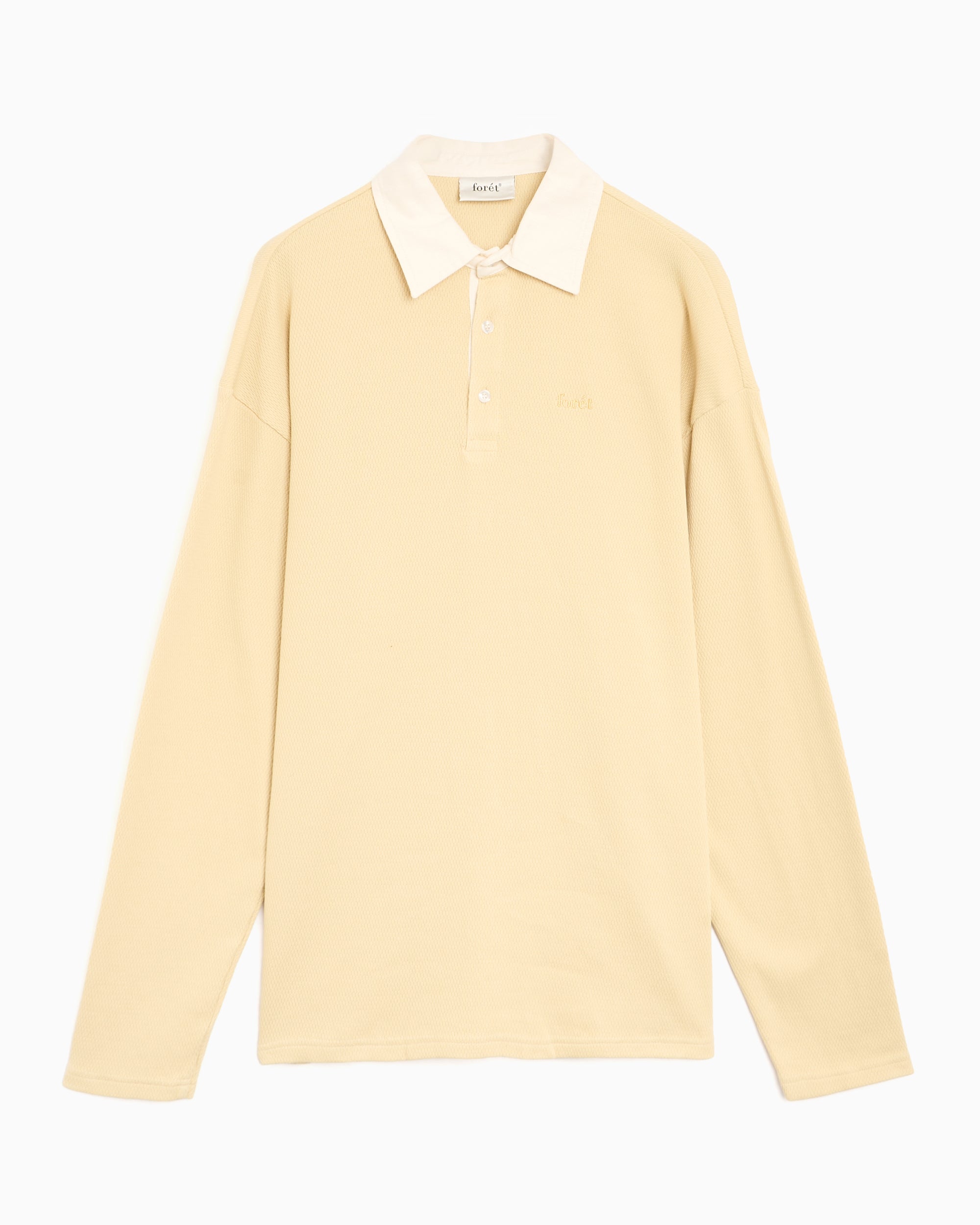 Polo shirts forét Match Rugby Relaxed Men's Polo Shirt - F1046-VINTAGEYELLOW