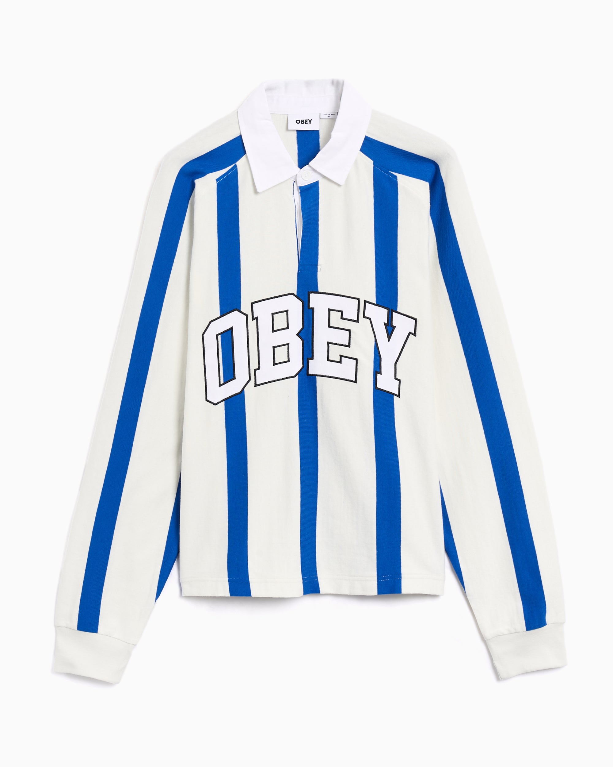 Polo shirts OBEY Clothing Landon Striped Relaxed Men's Polo Shirt - 131040060-WTM
