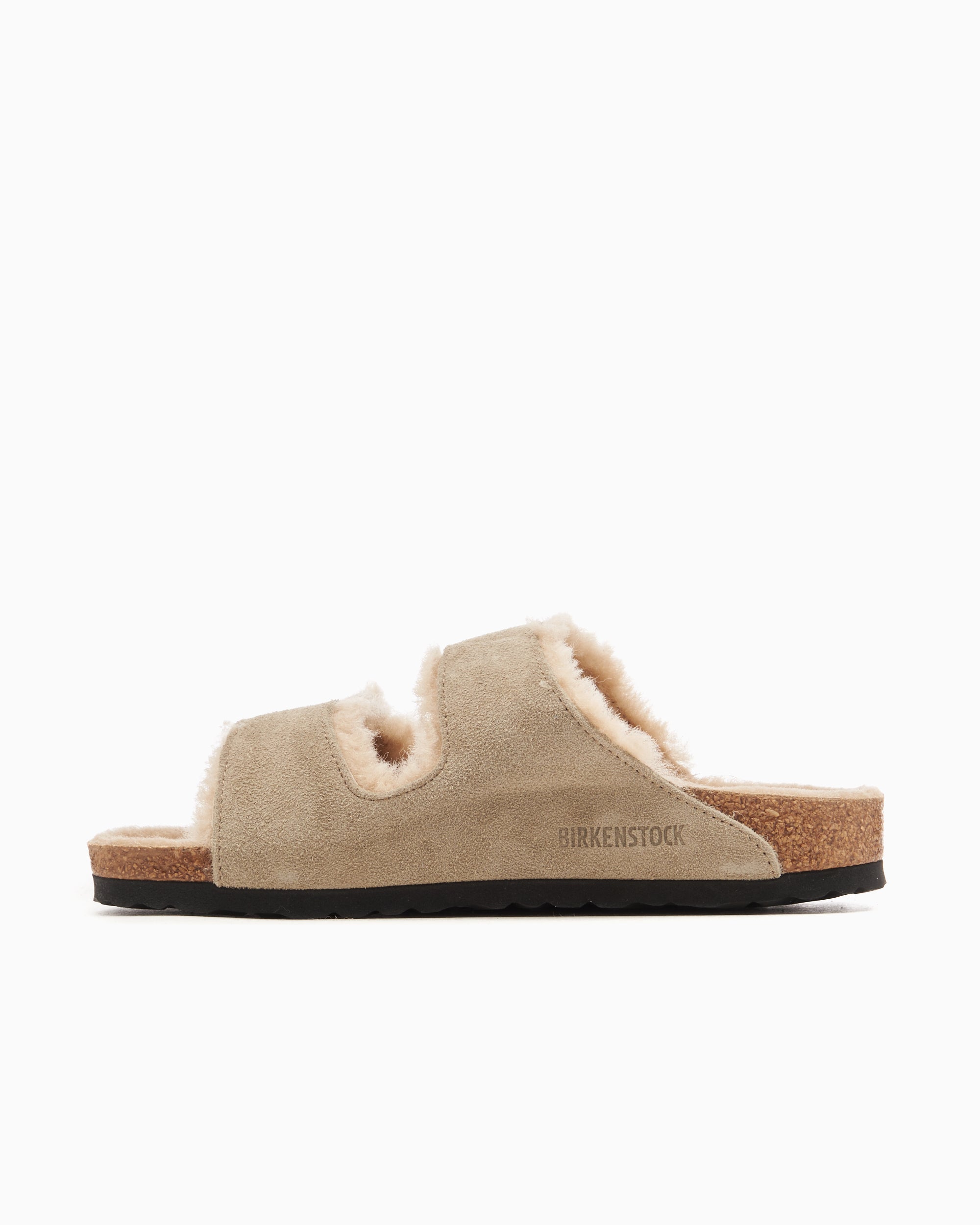 Sandals BIRKENSTOCK Arizona Shearling Suede Leather Narrow - 1028293