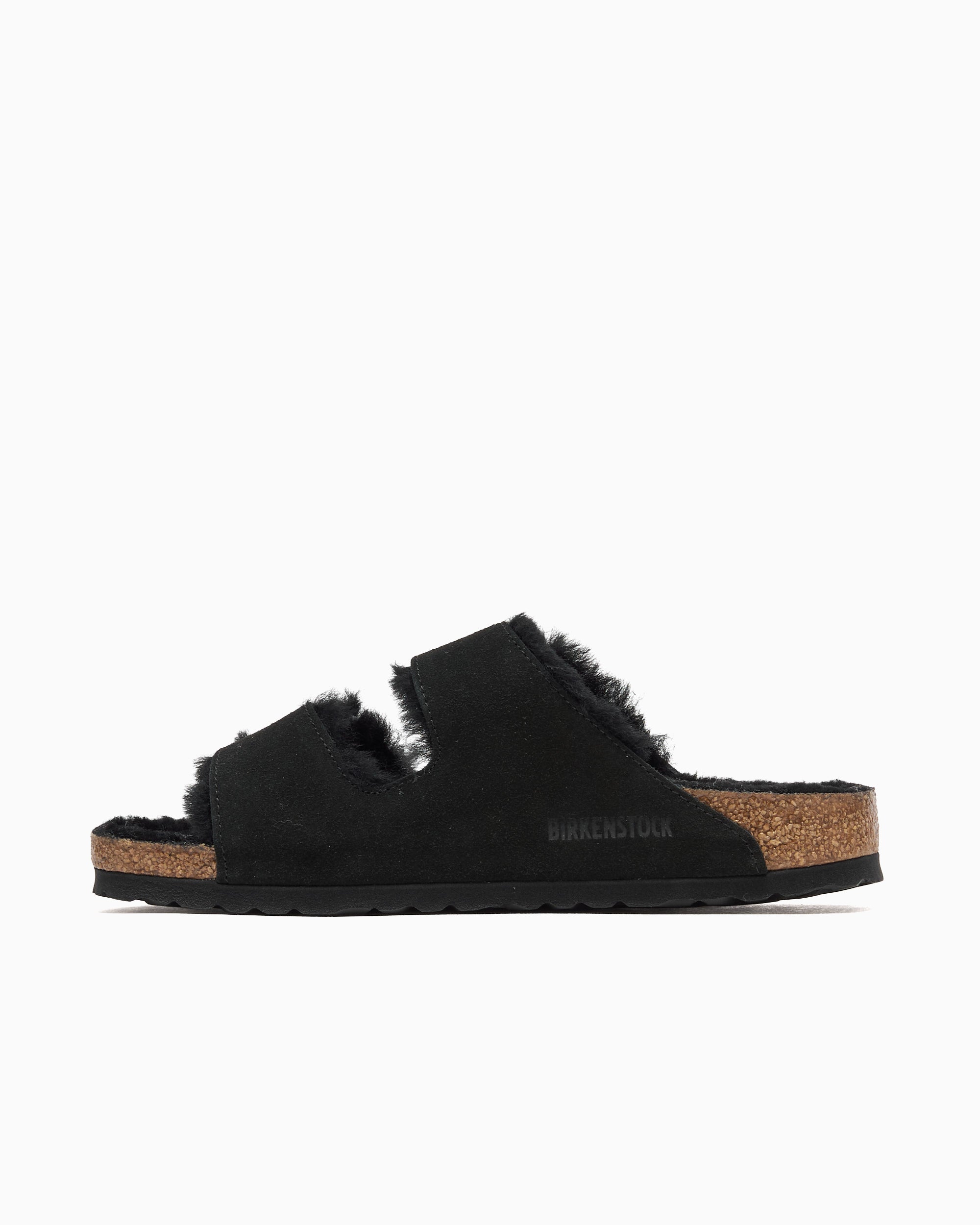 Sandals BIRKENSTOCK Arizona Shearling Suede Leather Narrow - 752663