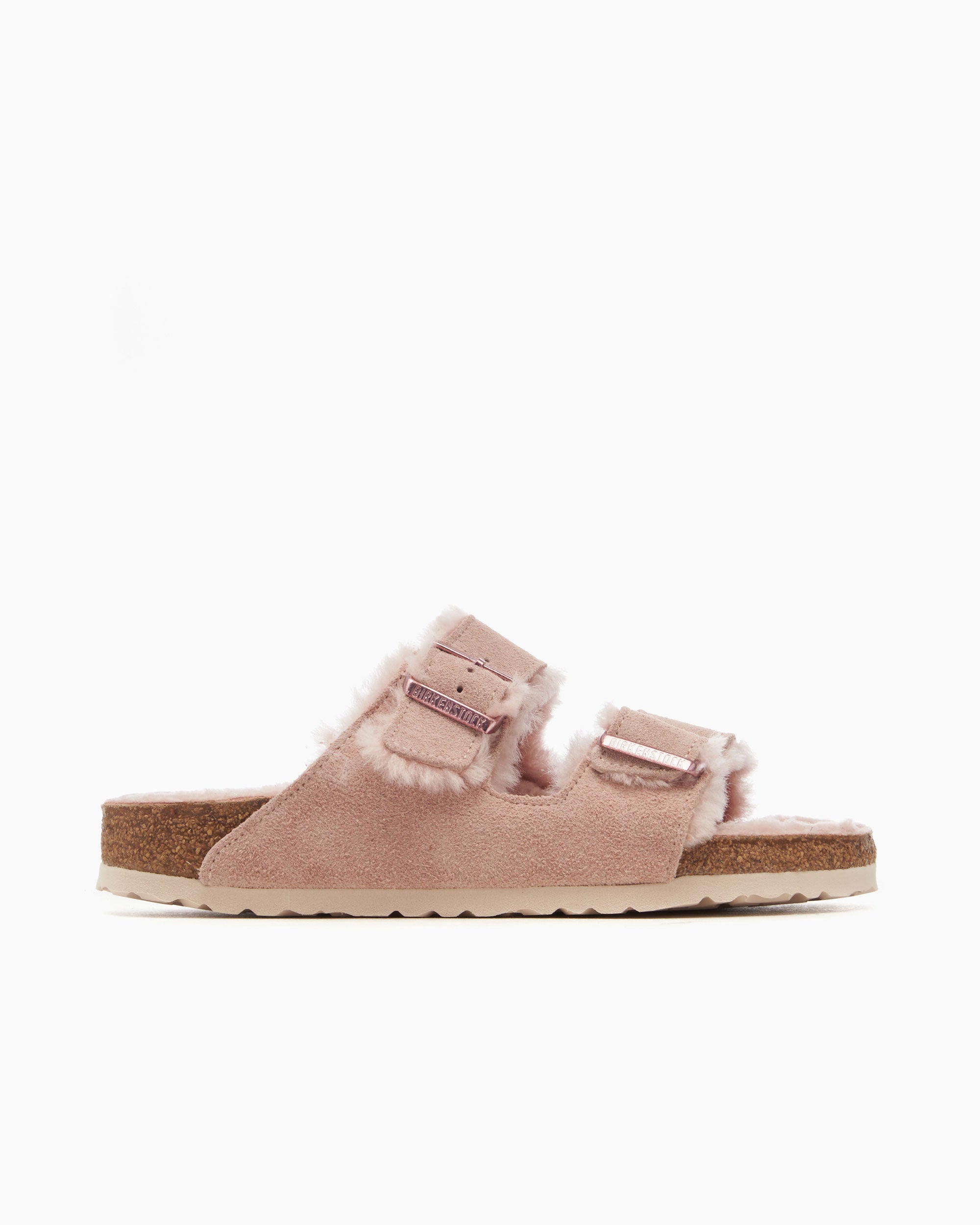 Sandals BIRKENSTOCK Women's Arizona Shearling Suede Leather Narrow - 1020389