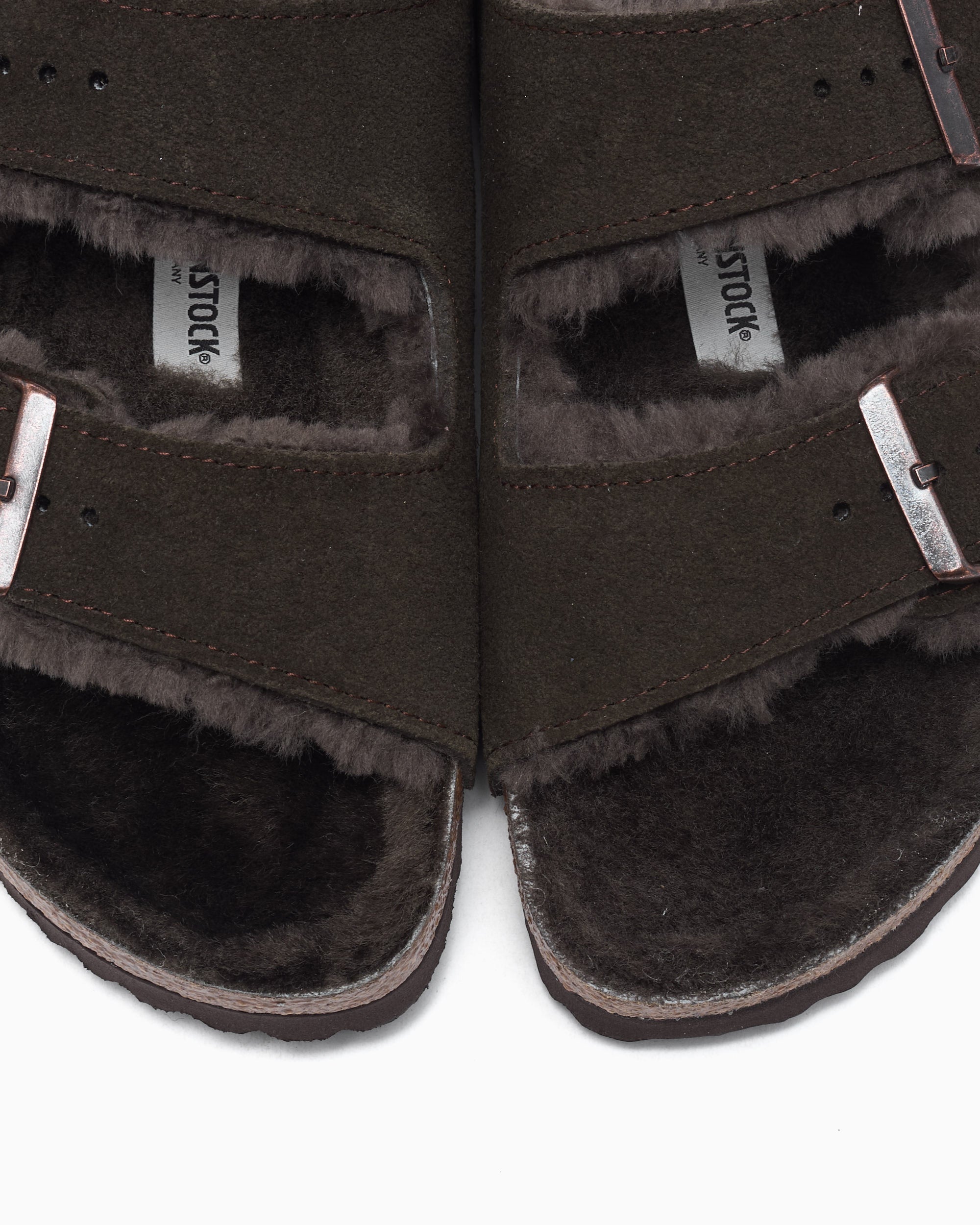 Sandals BIRKENSTOCK Women's Arizona Shearling Suede Narrow - 1020528