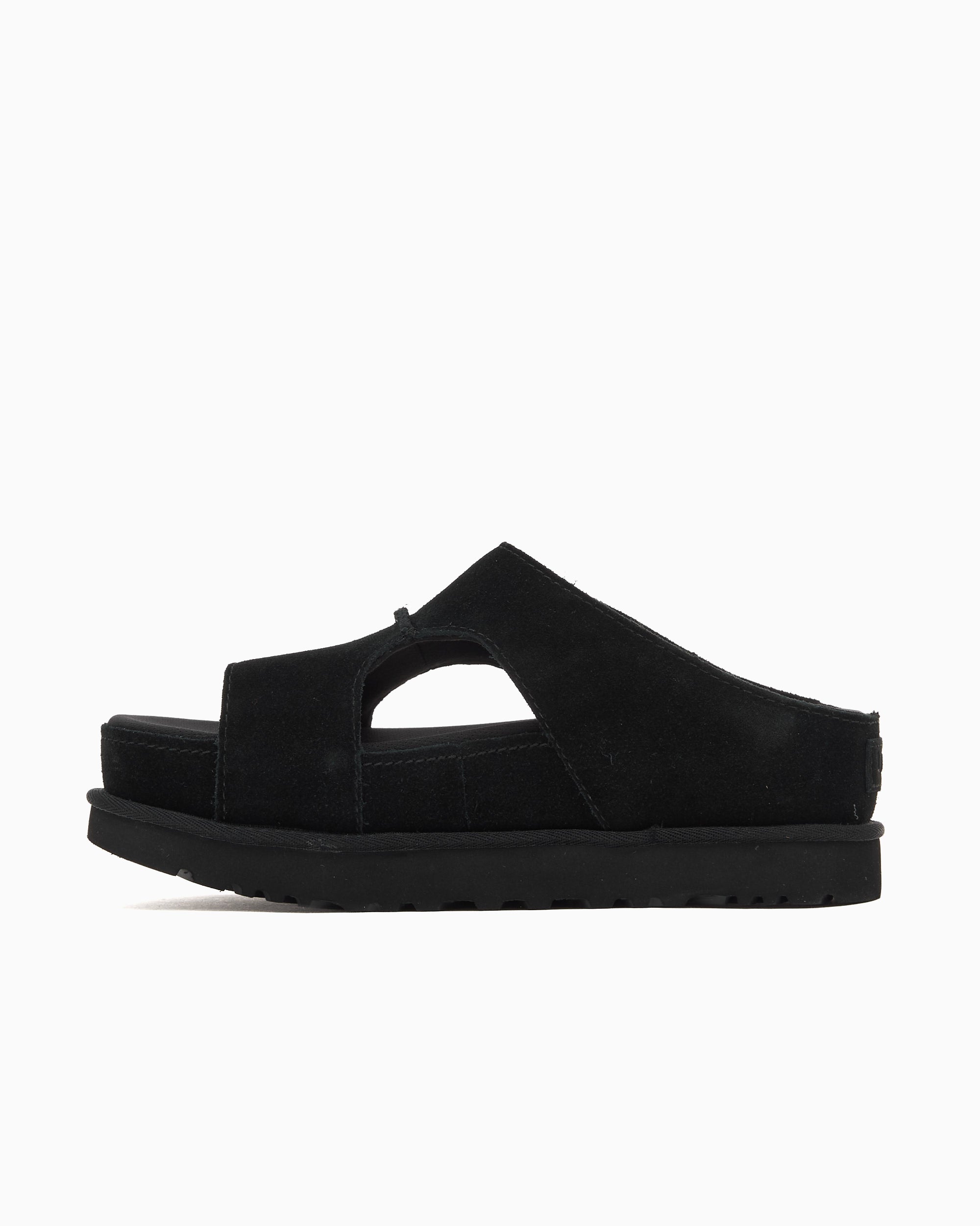 UGG Goldenstar Hi Cutout Slide ブラック UGG® Women's Goldenstar Hi Cutout Slide
