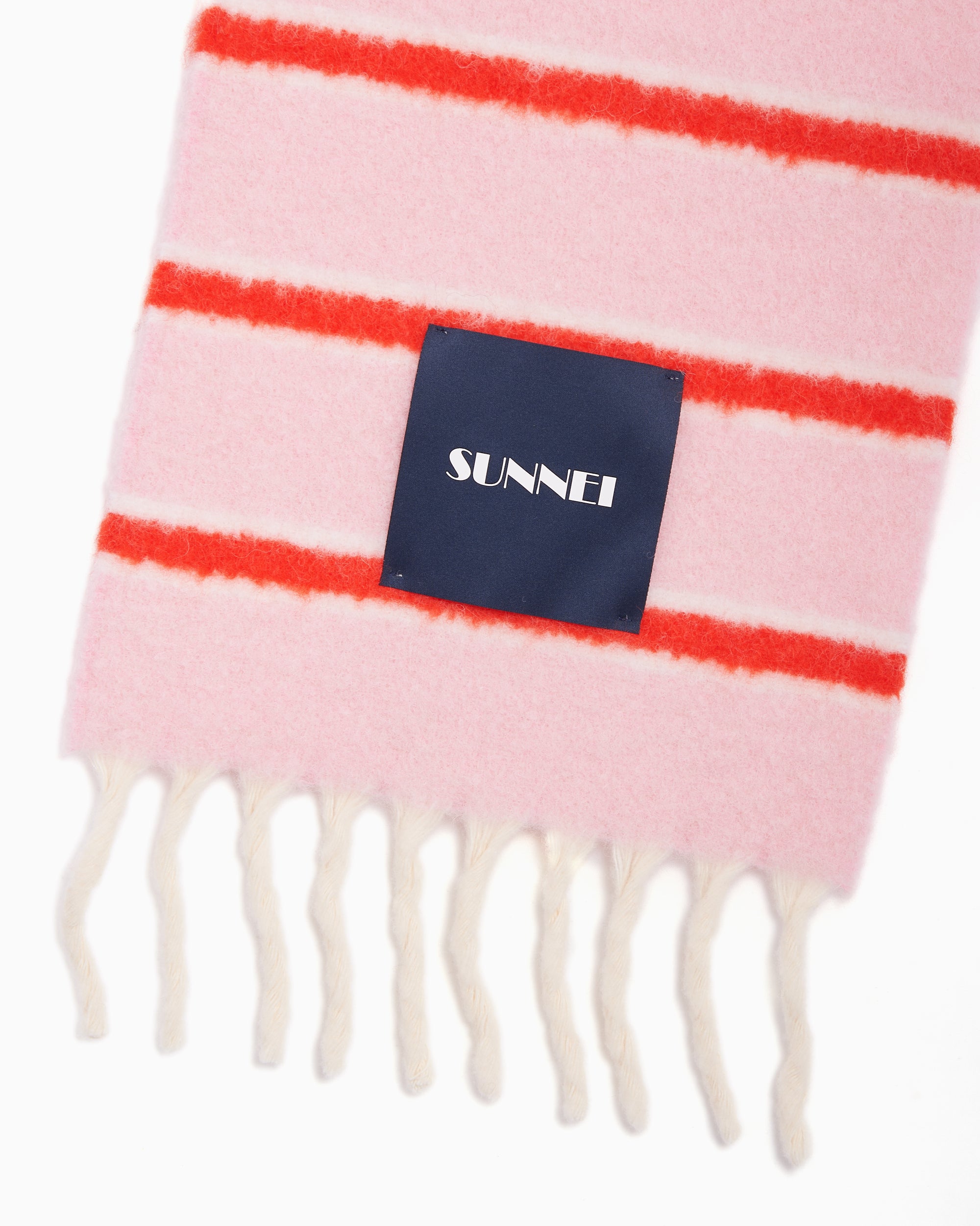 Scarves Gloves Sunnei Unisex Striped Scarf Unisex Scarves Gloves - ACCXSAC009-KNT042-8100
