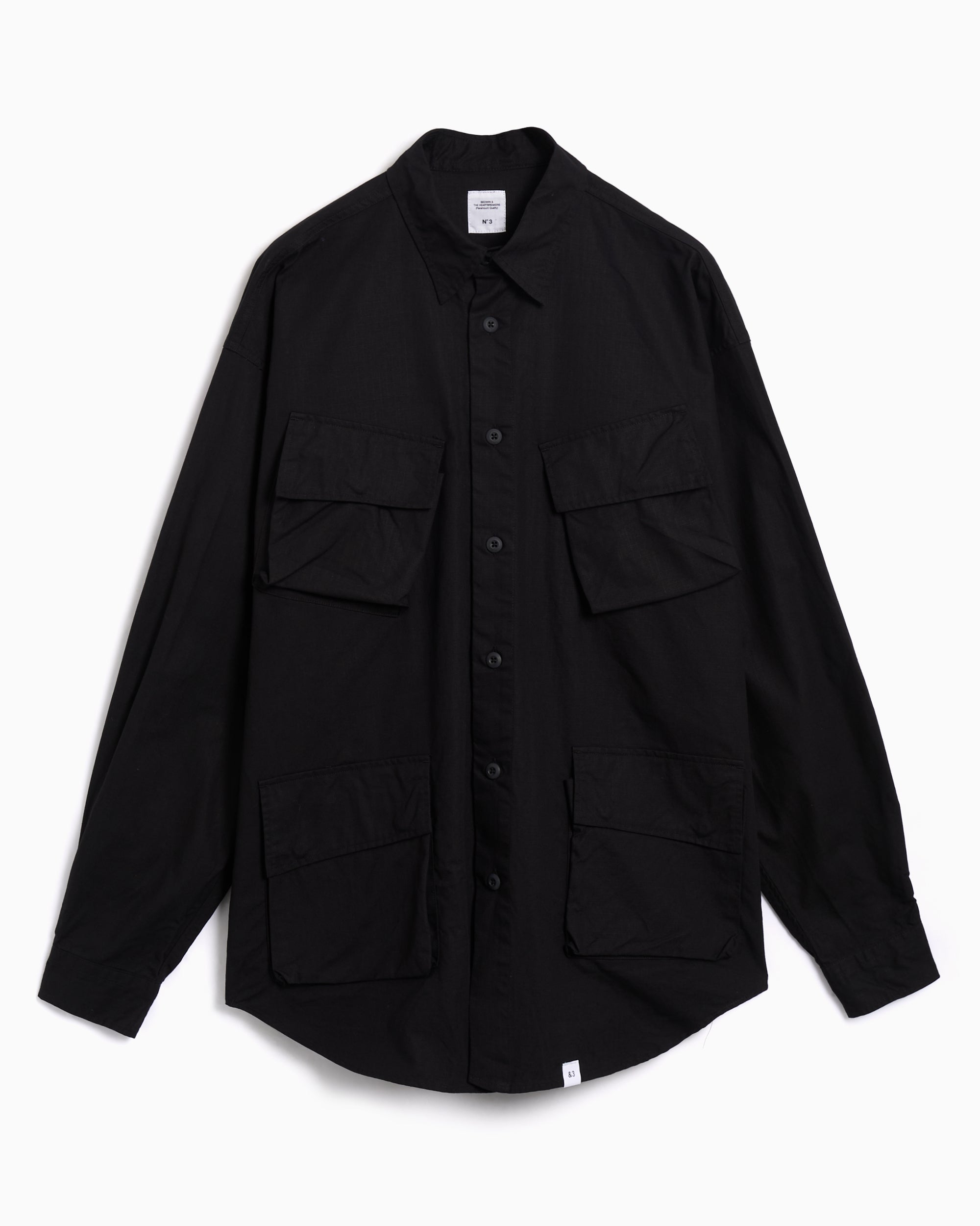 Shirts BEDWIN Kove Relaxed Men's Shirt - 25SB1745-BLACK