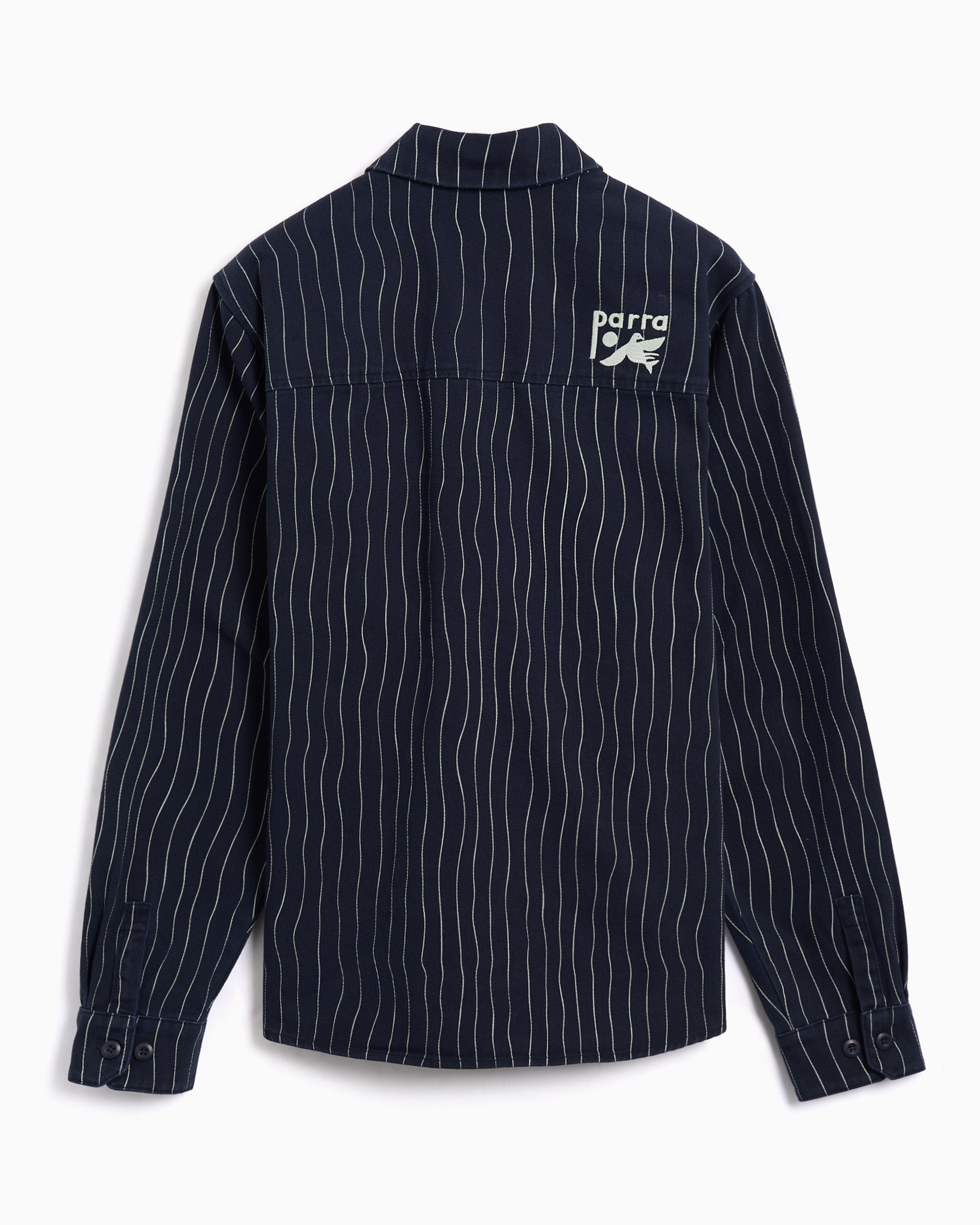 Shirts by Parra Meandering Lines Men's Shirt - 54236-NAVYBLUE