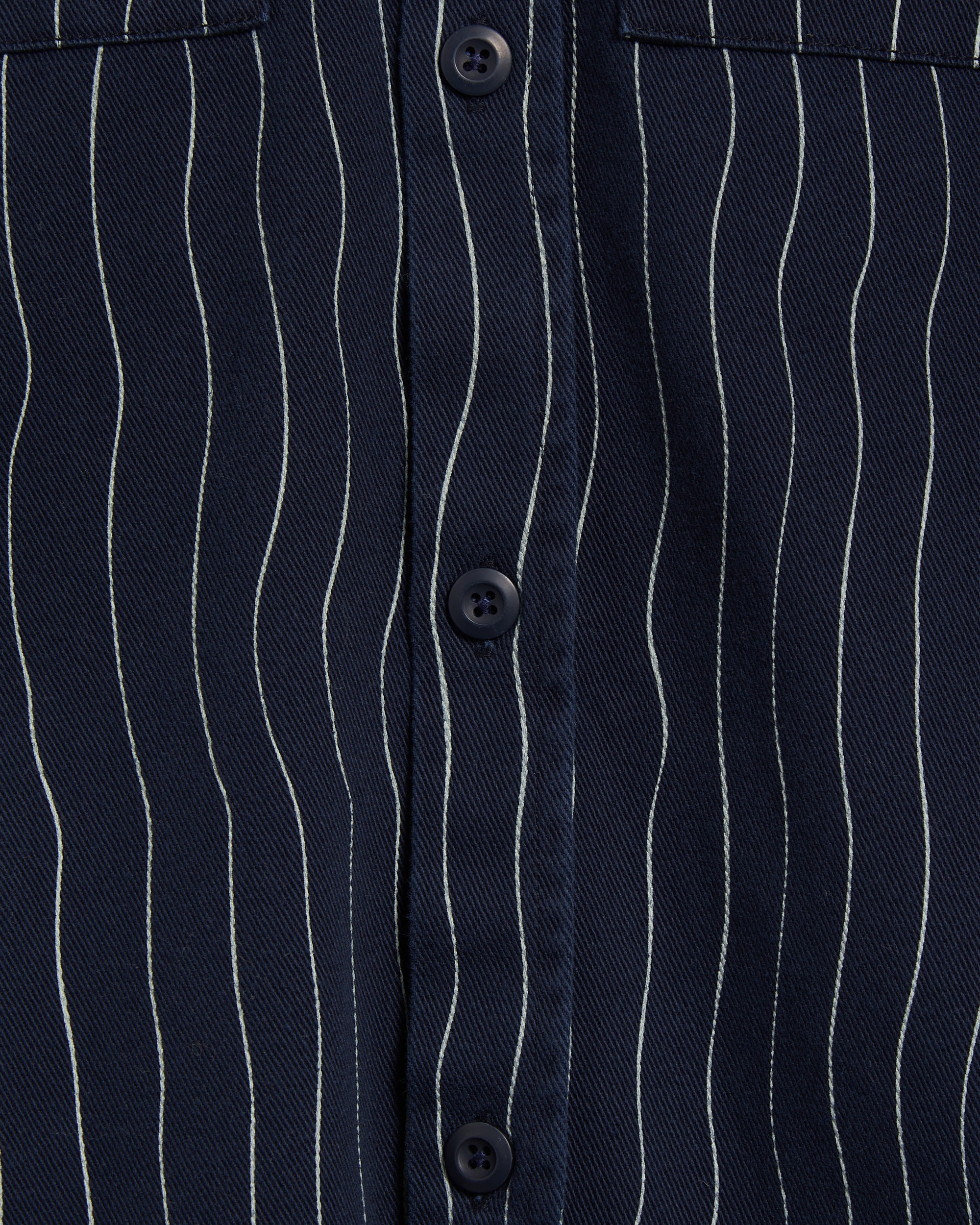 Shirts by Parra Meandering Lines Men's Shirt - 54236-NAVYBLUE