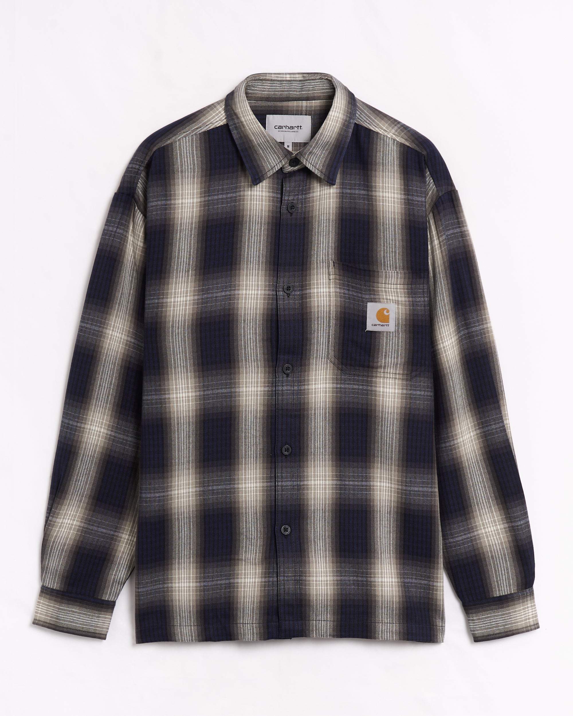 Shirts Carhartt WIP Harlin Plaid Relaxed Men's Shirt - I035954-3I3XX