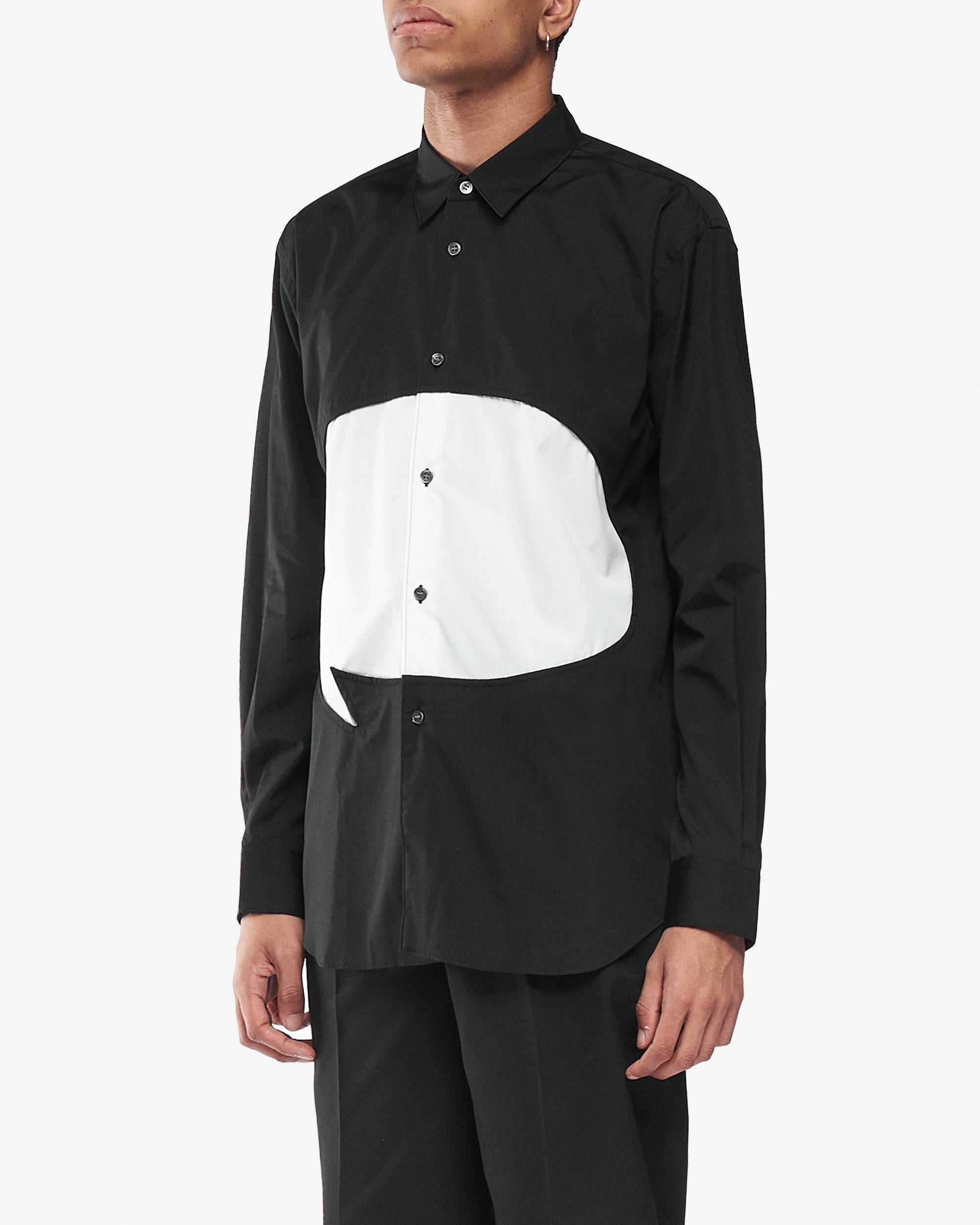 Shirts Comme Des Garçons Shirt x Christian Marclay Men's Woven Shirt Men's Shirt - FI-B002-S22-1