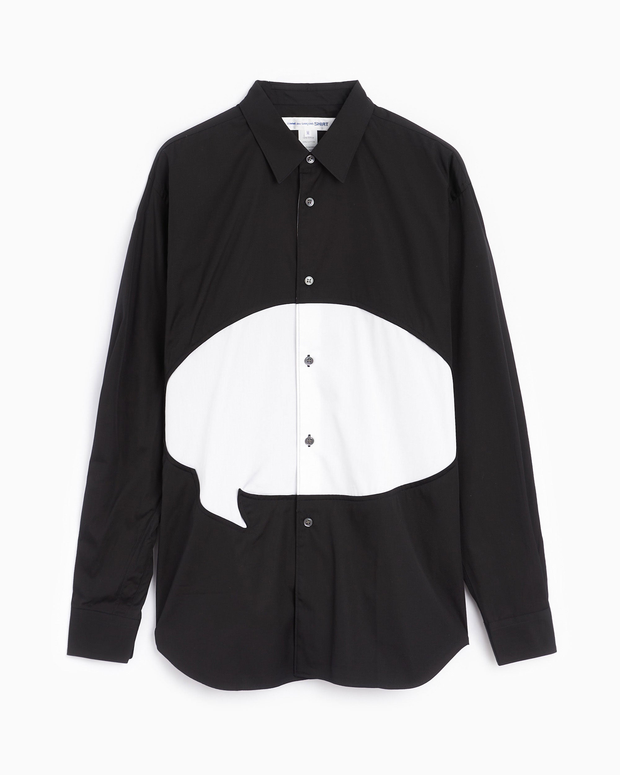 Shirts Comme Des Garçons Shirt x Christian Marclay Men's Woven Shirt Men's Shirt - FI-B002-S22-1