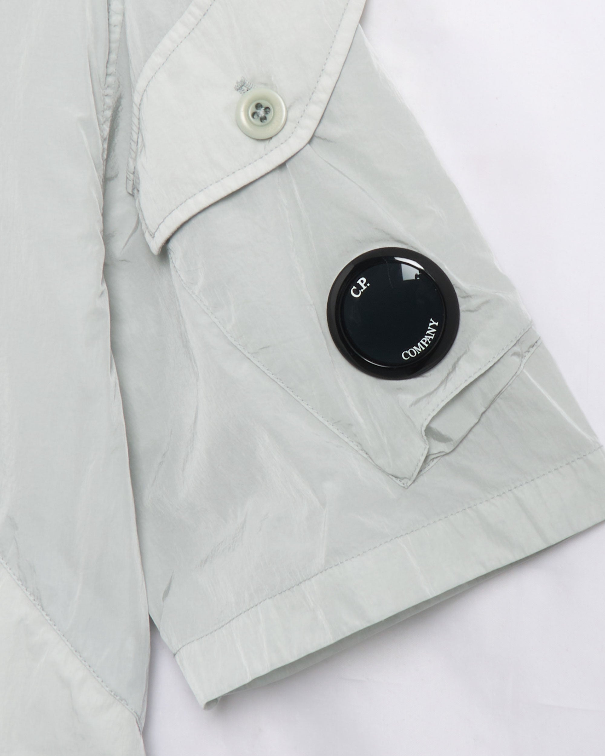 Shirts CP Company Men's Chrome-R Short Sleeve Shirt Relaxed Men's Shirt - 18CMOS035A005904G-800