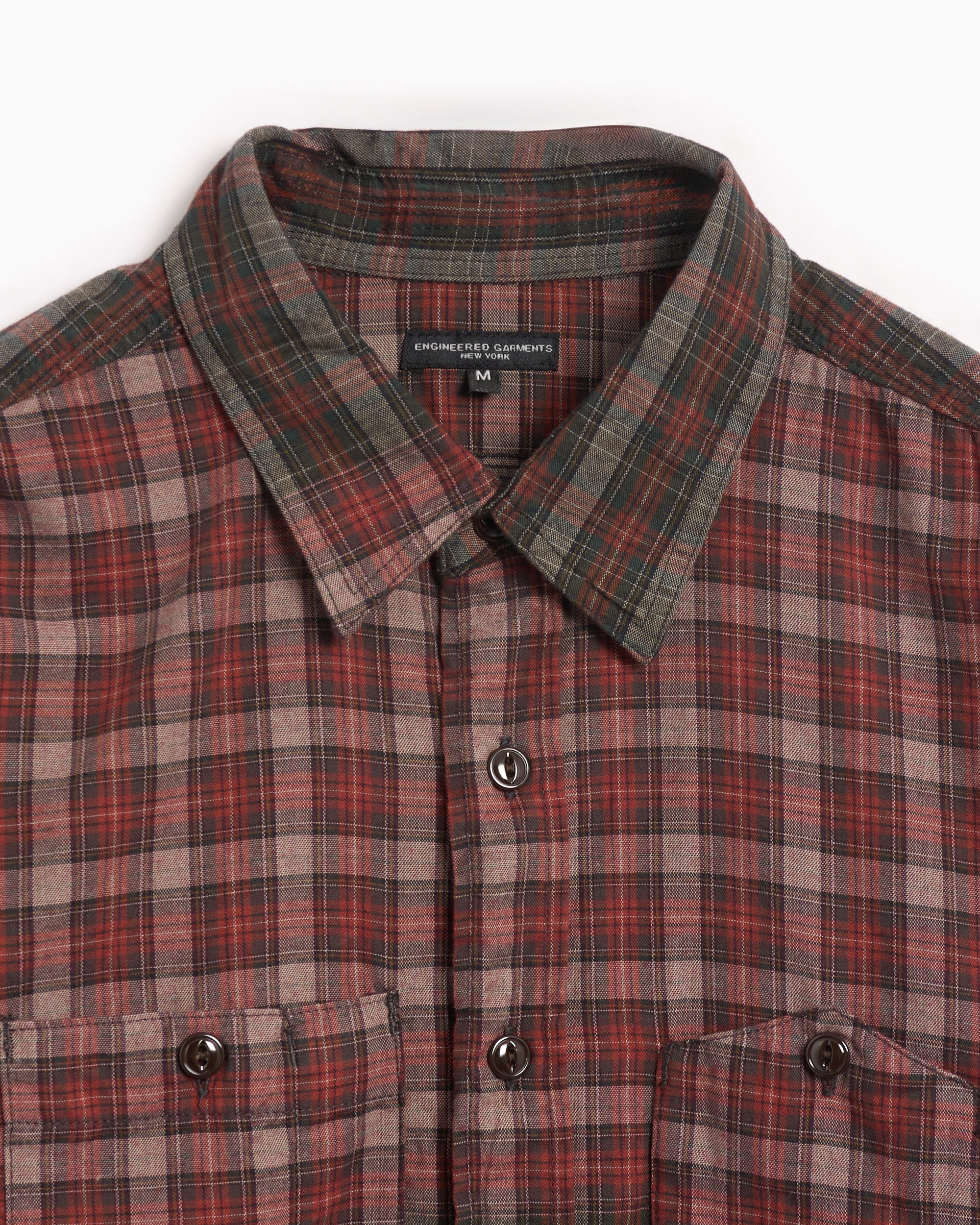 Camisa Engineered Garments Men's Work Shirt para homem