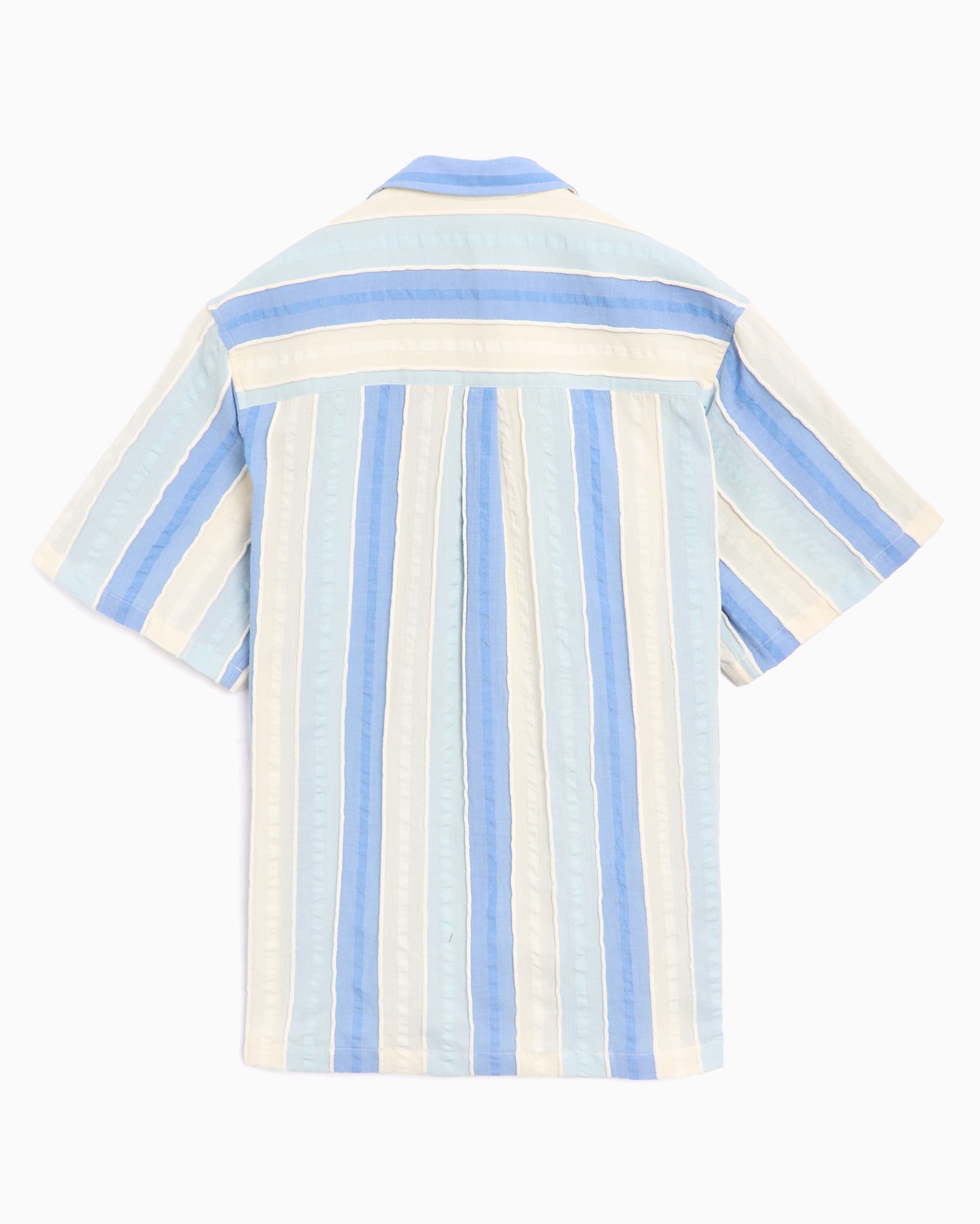 Shirts Forét Peer Short Sleeve Shirt Men's Shirt - F4825-BLUECLOUD
