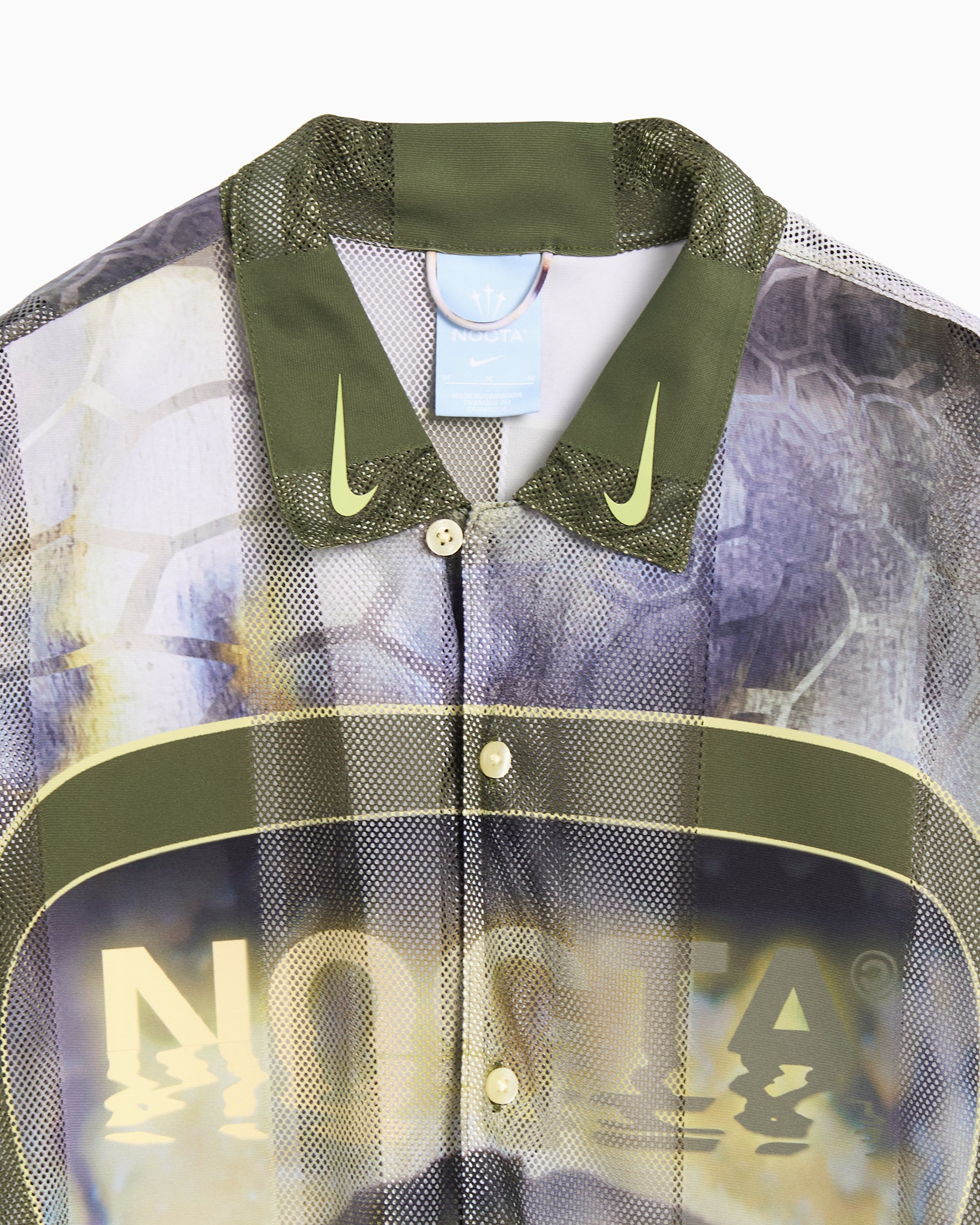 Shirts Nike x Drake NOCTA Opal Graphic Short-Sleeved Relaxed Men's Shirt - FV1939-378