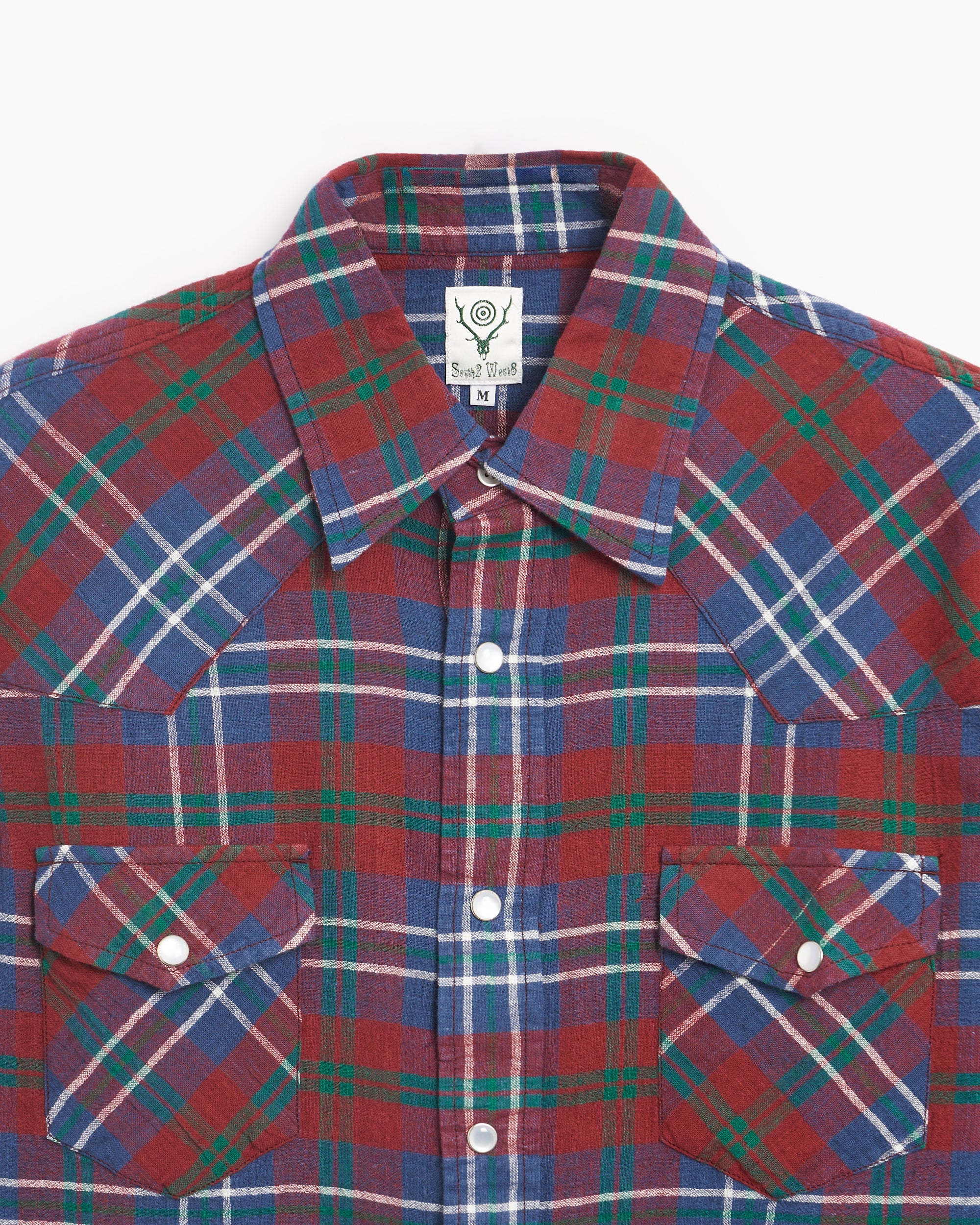 Shirts South2 West8 Western Men's Shirt Men's Shirt - OT561-C-Blue Grey