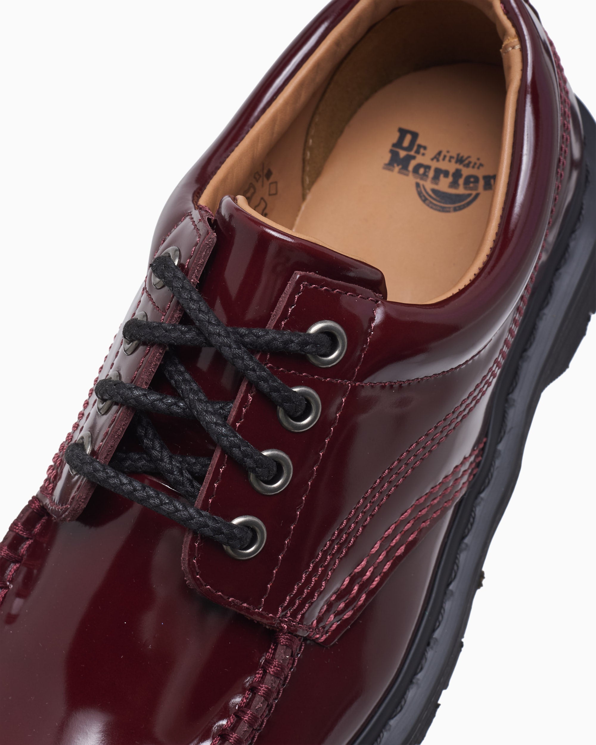 Shoes Dr. Martens Lowell Moc Laquered Unisex Shoes - 42436600