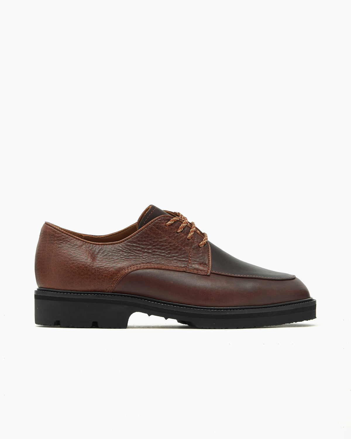 Shoes forét x Pennon 4 Eye Derby Vibram Men's Shoes - F5599-BROWN